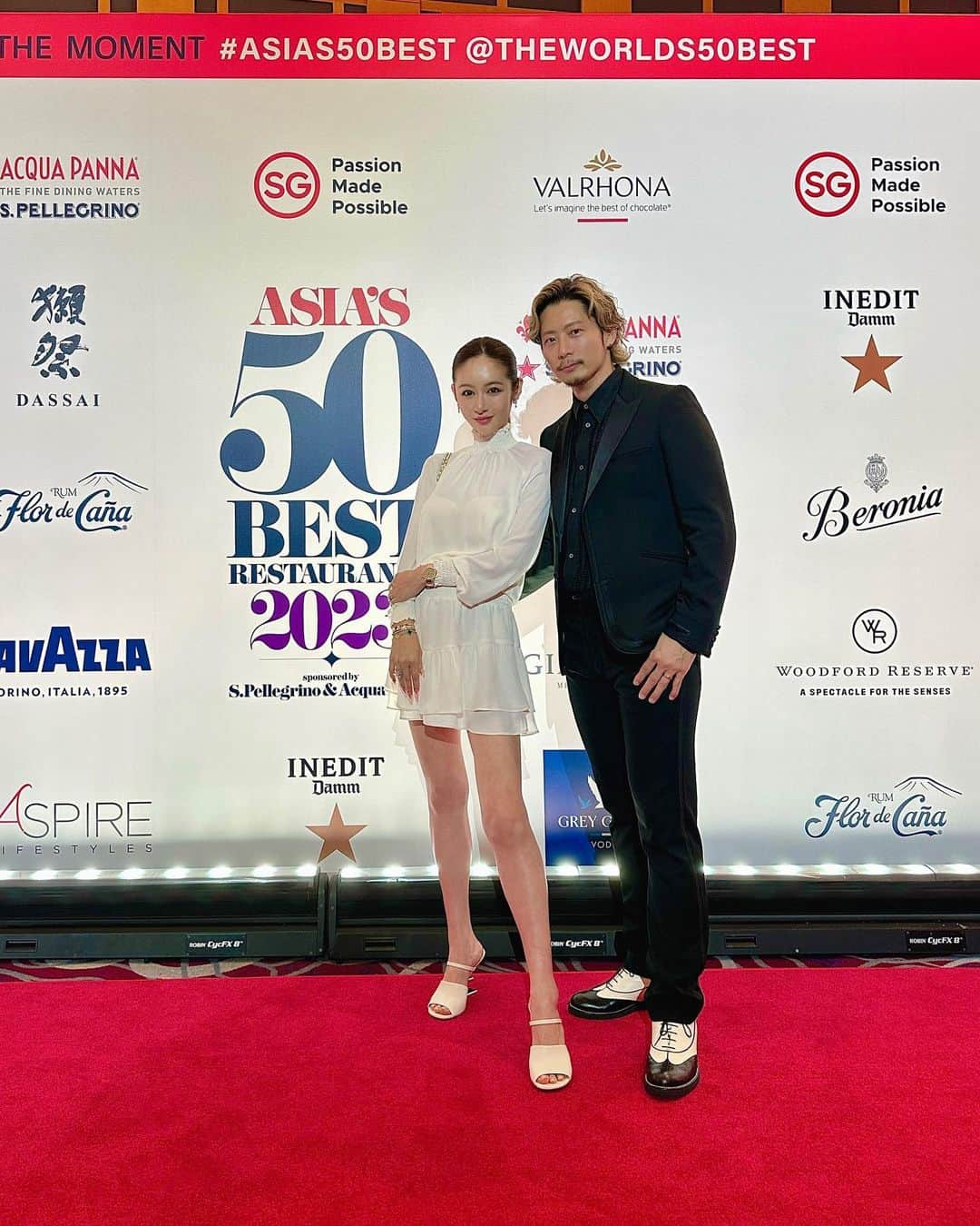Reikaのインスタグラム：「@theworlds50best awards ceremony 2023  ゲストとしてお招きいただきました✨ Congratulations to all the restaurants and chefs   #asias50best」