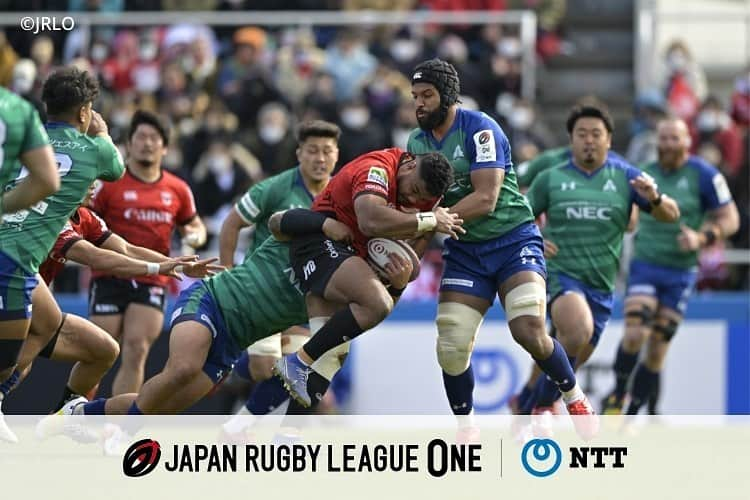 NTTのインスタグラム：「. NTTジャパンラグビーリーグワン🏉との取組みを紹介するページを開設しました📣  仲間の頑張りで手に入れたボールを大切に、つないで、つないで、ゴールをめざすラグビーのように。 人々の想いを大切につないできた、私たちNTT。 NTTはジャパンラグビーリーグワンのタイトルパートナーとしてリーグを支え、選手やファン、地域とともに、日本ラグビーを世界へ、そして未来へとつないでいきます！  #NTTリーグワン」