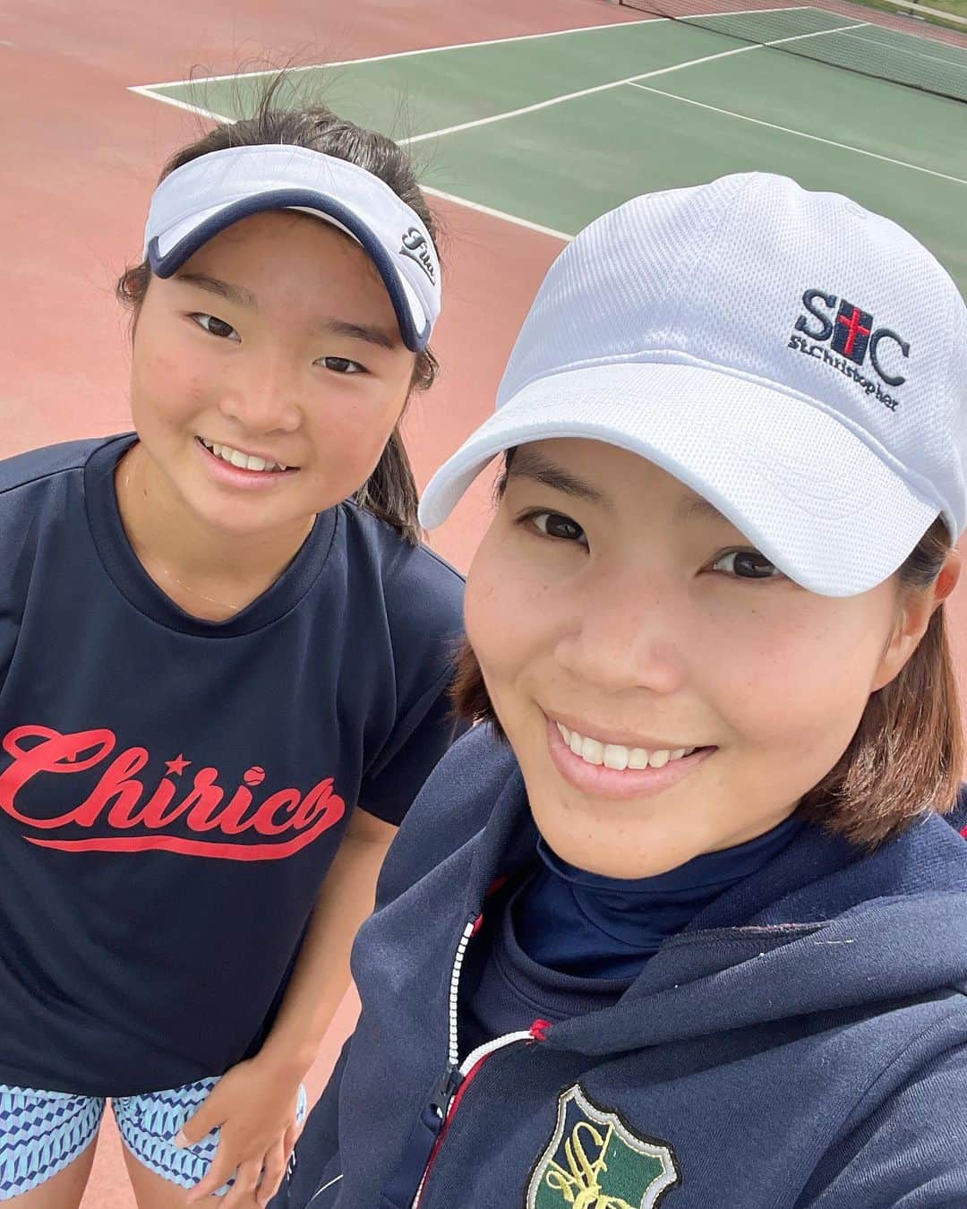 尾崎里紗のインスタグラム：「去年の秋ぶり！ @chisato_kanemaki」