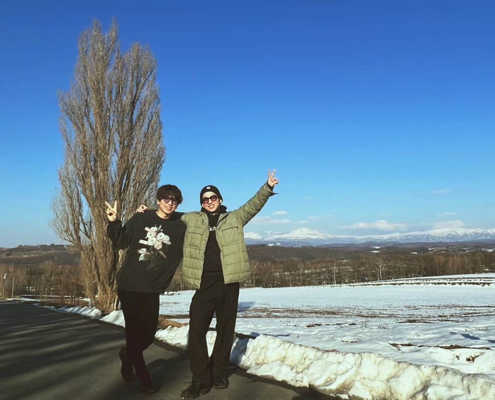 佐藤友祐 さんのインスタグラム写真 - (佐藤友祐 Instagram)「Hokkaido 🐄🌽⛄️」3月29日 20時24分 - yusuke_lol