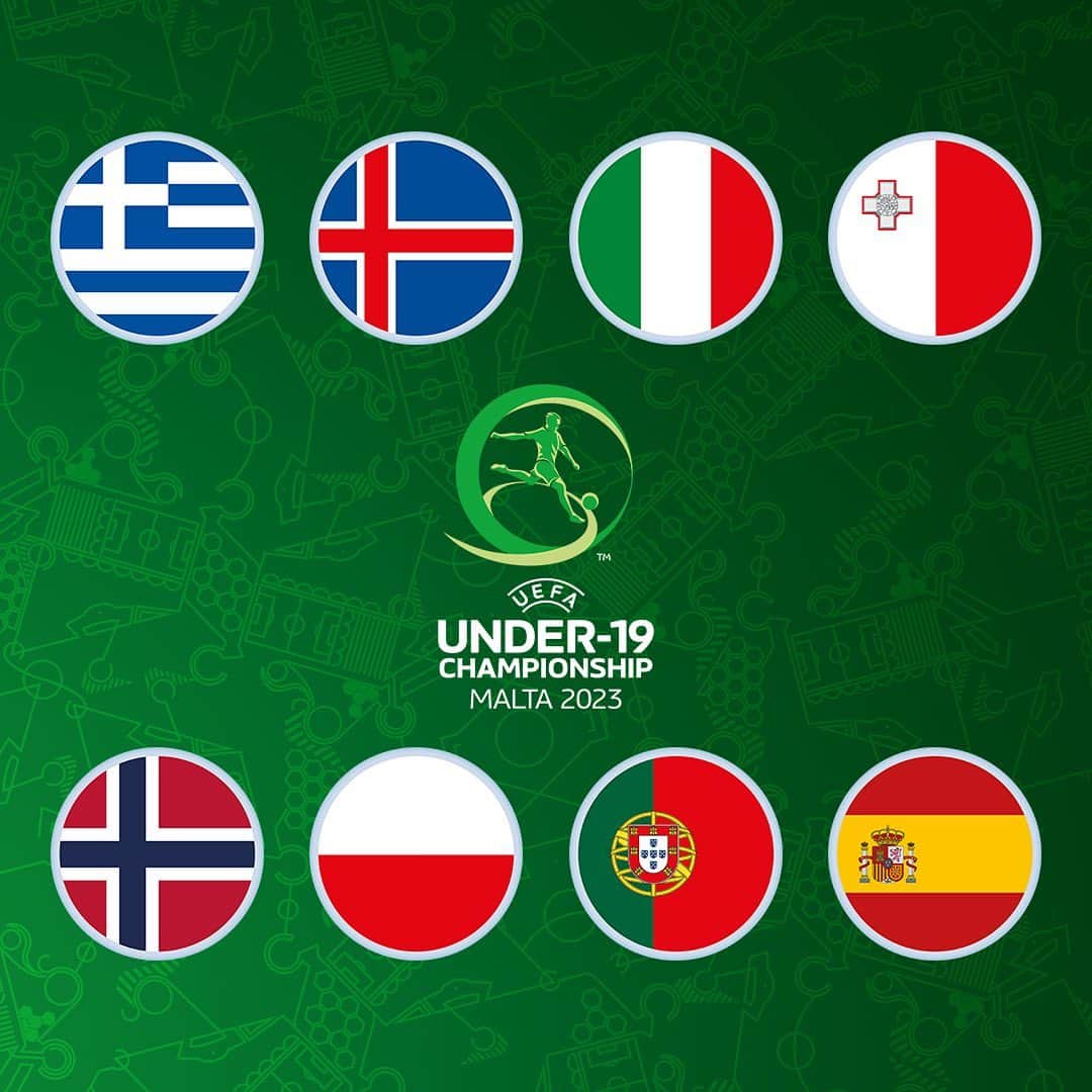 UEFA.comのインスタグラム：「This year’s #U19EURO line-up 🔥👌」