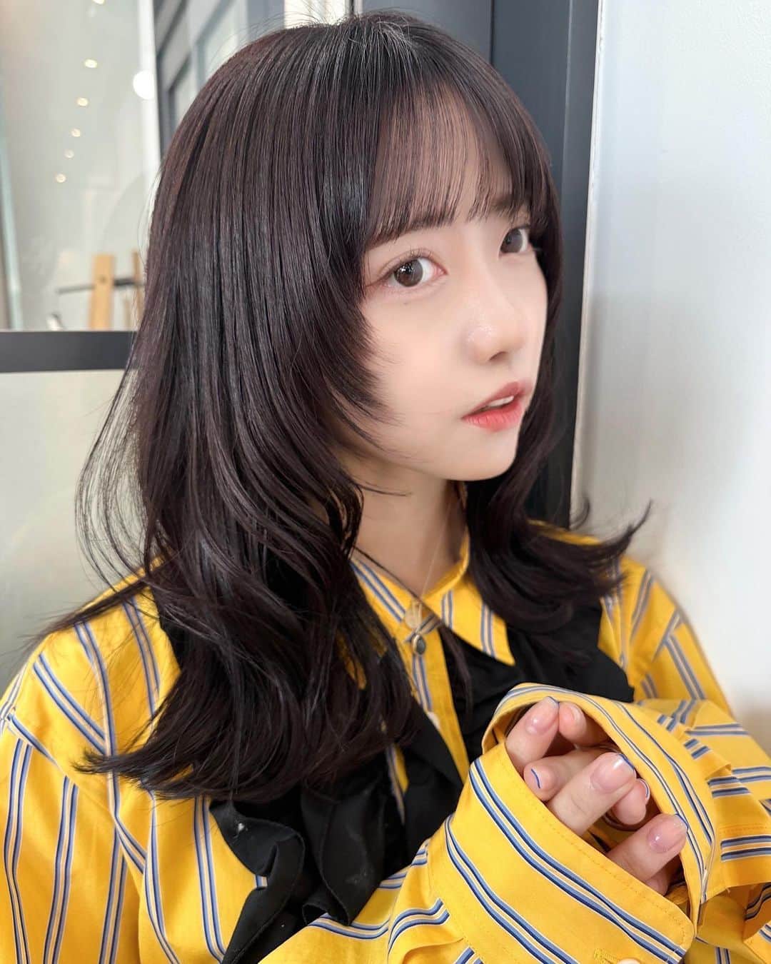 来栖りんのインスタグラム：「髪の毛綺麗にしてもらっちゃいました！！ いつもありがとうございます☺️」