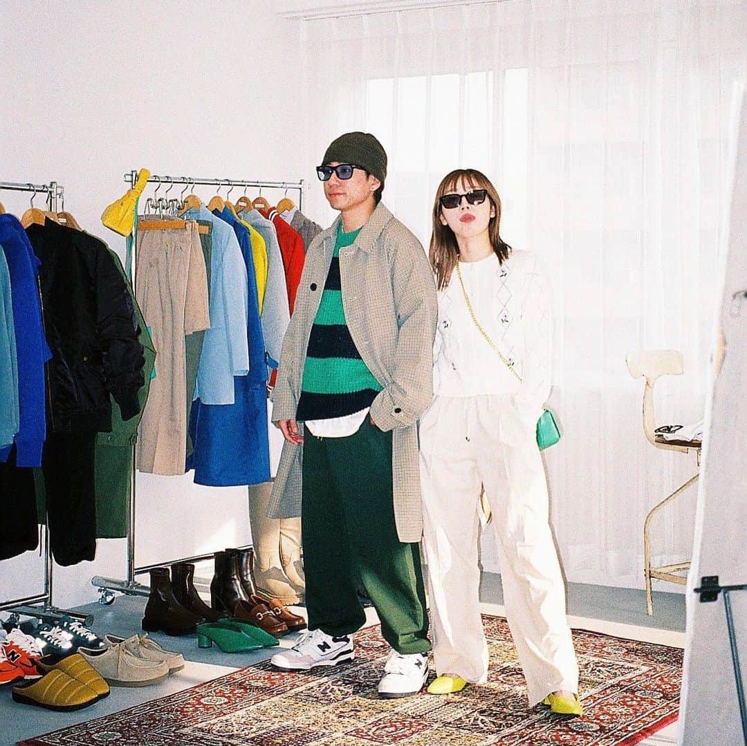 サグワ【SGW98】のインスタグラム：「GU縛りのLOOK BOOK上がってるよ チェックしてね！ 見た人は絵文字コメントしてね🐶」