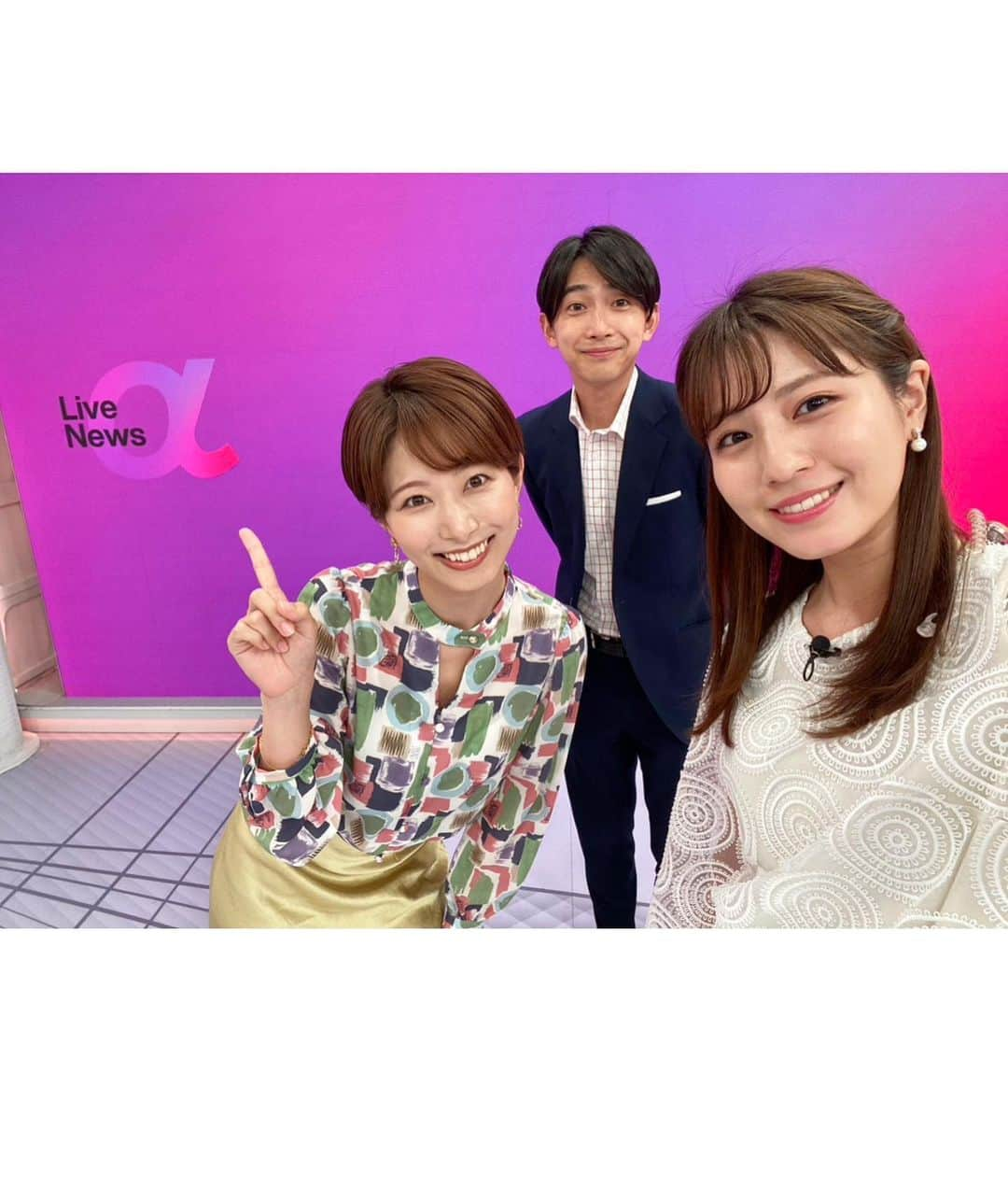 フジテレビ「THE NEWS α」さんのインスタグラム写真 - (フジテレビ「THE NEWS α」Instagram)「. 本日はこのメンバーでお届けする1回目の放送です✨  同期の上中アナと1期後輩の海老原アナと頑張ります！  今夜も是非お付き合いください🐩✨  きょうのコメンテーター #石倉秀明 さん @hide_ishikura  #長内厚 さん @wbs_osanai   #livenewsα #ライブニュースα #フジテレビ #fujitv #ニュース #堤礼実 #海老原優香 #今湊敬樹 #上中勇樹 #松﨑涼佳」3月29日 23時24分 - news_alpha