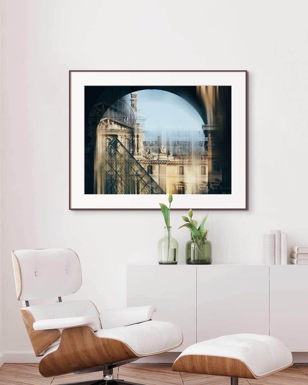 PSNYさんのインスタグラム写真 - (PSNYInstagram)「Louvre. A new print from the ‘Blurred lines’ series」3月30日 0時27分 - oliasaunders