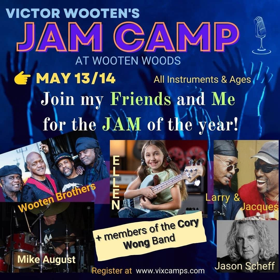 ヴィクター・ウッテンのインスタグラム：「The Jam is Happenin Soon.  www.vixcamps.com」