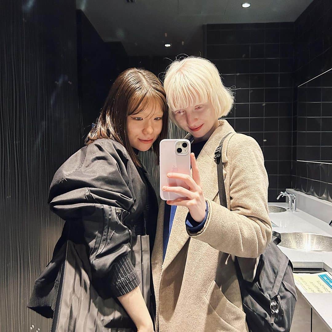 ナスチャのインスタグラム：「今日の色々まとめ❤️‍🔥 2015年からずっと応援してくれた先輩とやっと会えて良かった」