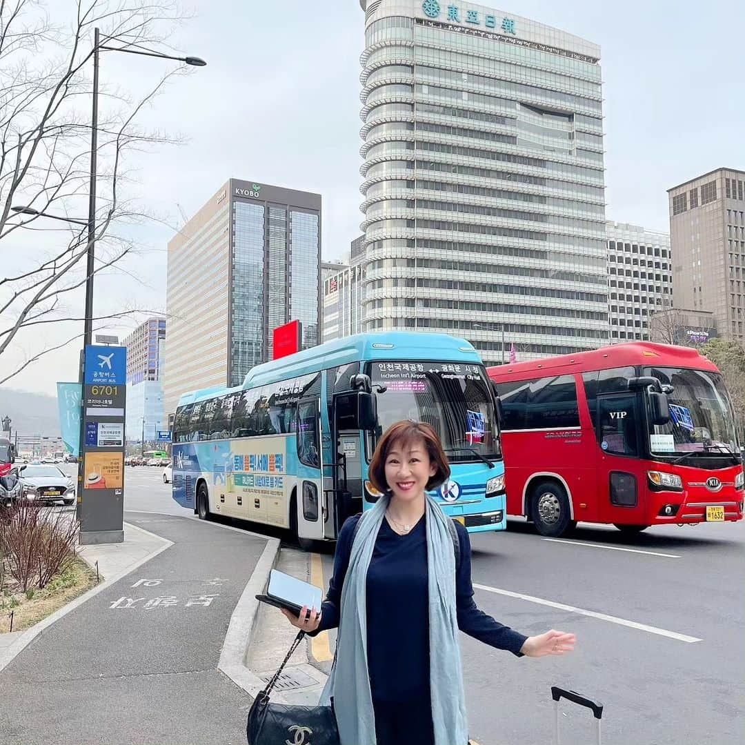 清水まり子さんのインスタグラム写真 - (清水まり子Instagram)「日本も海外も空港は活気を取り戻し長蛇の列。まり子と行くSeoul&Busanの食と美容とshoppingとSeoul and Japanのコラボライブの旅の下見を兼ねての久々の旅✈️ 血が滴る新鮮な生肉、サムゲタン、牡蠣、生き作りの蛸、チヂミ、トッポギetc美味しい食べ物が溢れかえり食欲旺盛で太ってしまった❣️おかげさまで30代、40代より元気かしら😊日韓の関係者の皆さま、ありがとうございます🥰詳細がでましたら発表します🇰🇷↔️🇯🇵2023年も元気に精力的に参りましょう！ #MARIKO #清水まり子 #歌手 #Seoul #Busan #korean  #おかげさまでありがとうございます」3月30日 3時50分 - mariko1205shimizu