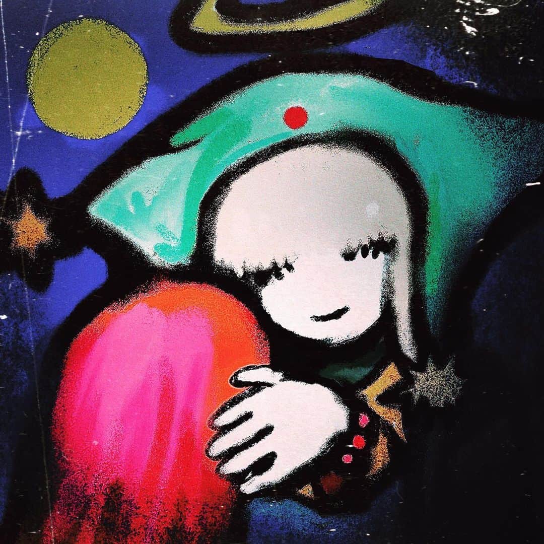 のインスタグラム：「“Remiel's Hug”   #illustration」
