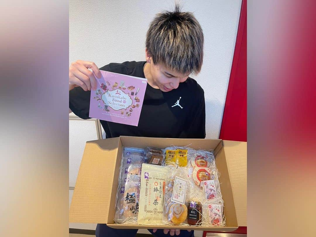 渡嘉敷来夢のインスタグラム：「みんなを笑顔にする春日部の逸品を集めた『かすかべフードセレクション』第4弾スタートです！  自分のおすすめは… 全部です😂😂😂  みなさん ぜひチェックしてみてください✨  https://www.city.kasukabe.lg.jp/soshikikarasagasu/kankoshinkoka/gyomuannai/1/2/1/4009.html  @kasukabe_official   #かすかべ親善大使 #かすかべプラスワン #春日部」