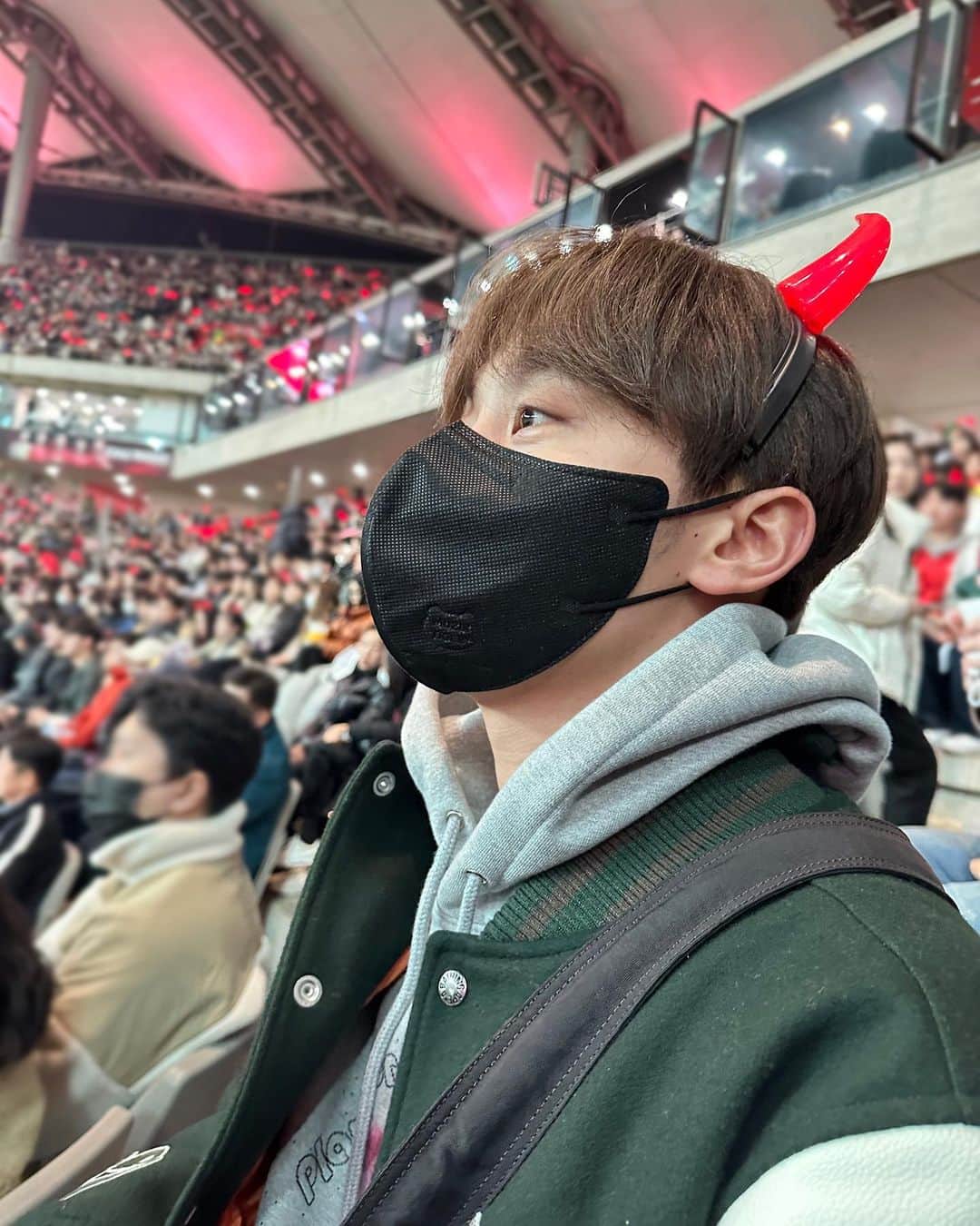 スングァンのインスタグラム：「🇰🇷⚽️❣️」
