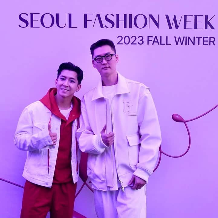 ブライアンのインスタグラム：「Seoul Fashion Week 2023 F/W @dearlife_seoul」