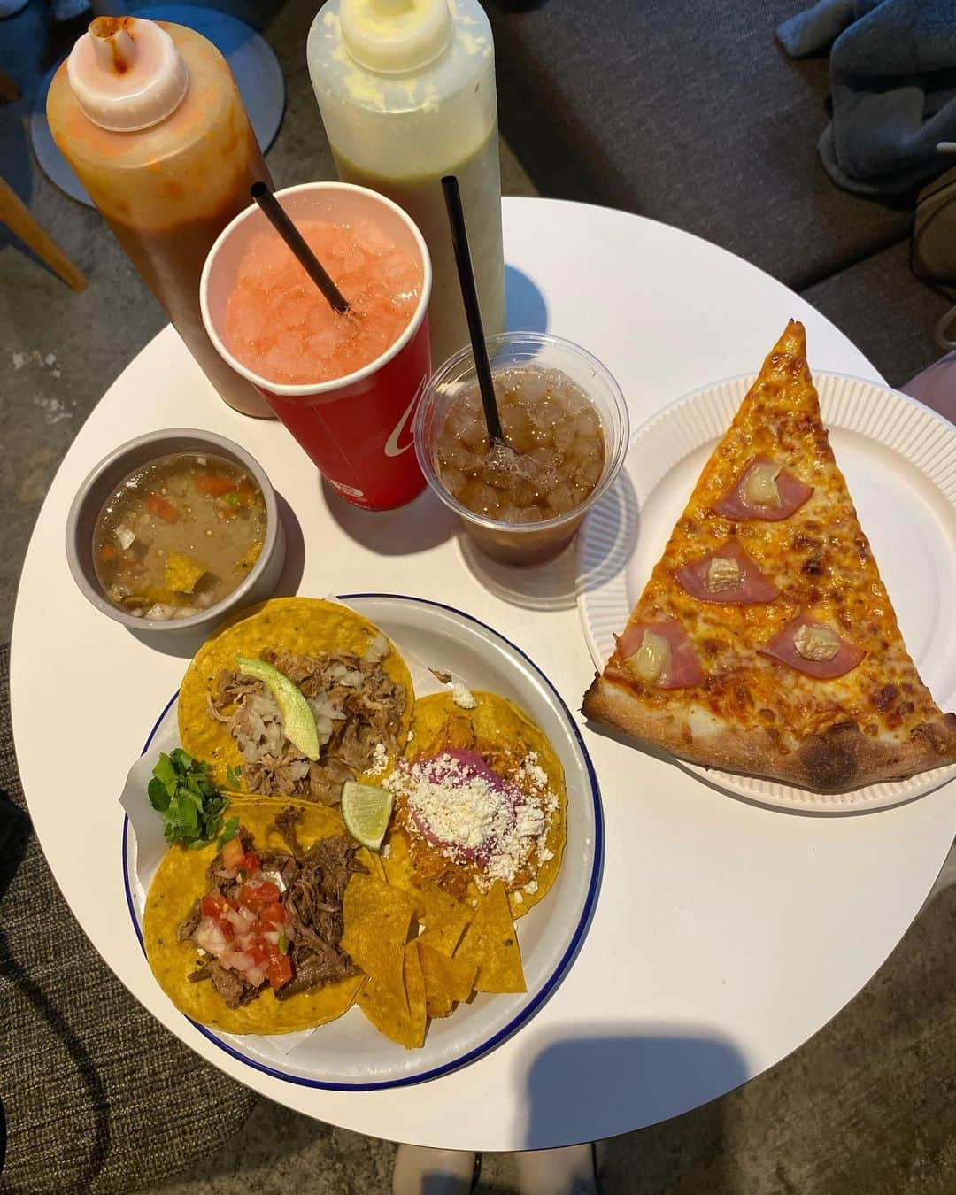 橘ひと美さんのインスタグラム写真 - (橘ひと美Instagram)「🍕🌮🧡」3月30日 13時02分 - h1t0mi_0210