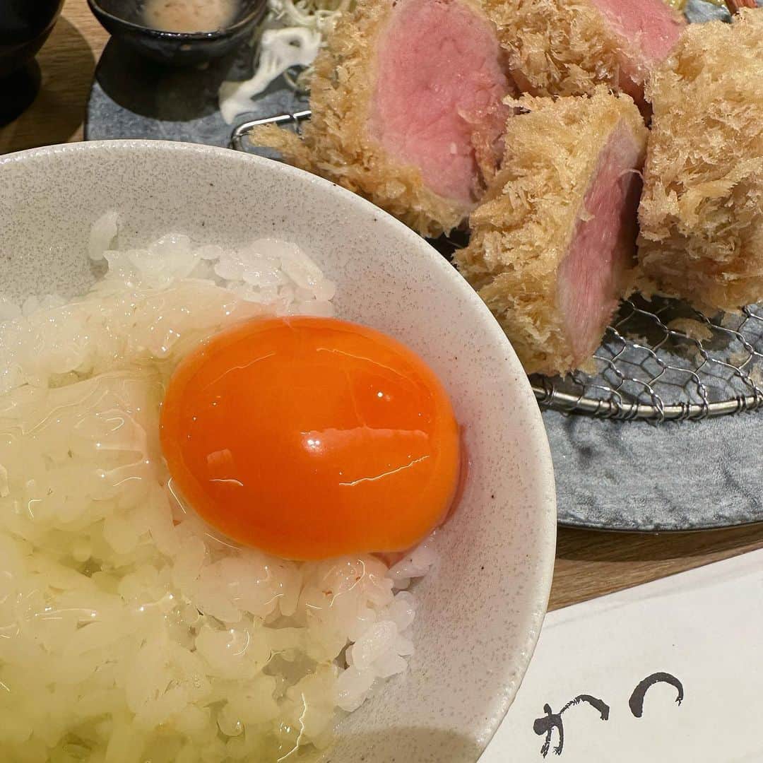 Lisaのインスタグラム：「美味しかったとんかつ🐷」