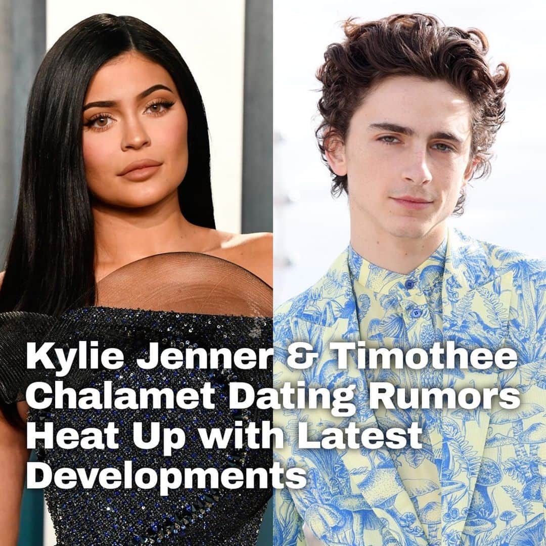 Just Jaredさんのインスタグラム写真 - (Just JaredInstagram)「Kylie Jenner and Timothee Chalamet appear to be hanging out today based on new photos, and an old video of them interacting is resurfacing amid dating rumors. Tap this pic in the LINK IN BIO to learn more! #KylieJenner #TimotheeChalamet Photos: Getty」4月14日 10時00分 - justjared