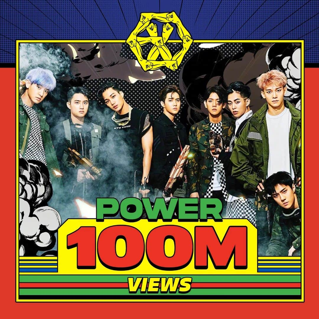 EXOさんのインスタグラム写真 - (EXOInstagram)「엑소 ‘Power’ MV 유튜브 조회수 1억뷰 돌파!  EXO 'Power' MV HITS 100 MILLION VIEWS on YouTube!  https://youtu.be/sGRv8ZBLuW0   #엑소 #EXO #weareoneEXO  #Power」4月14日 10時09分 - weareone.exo