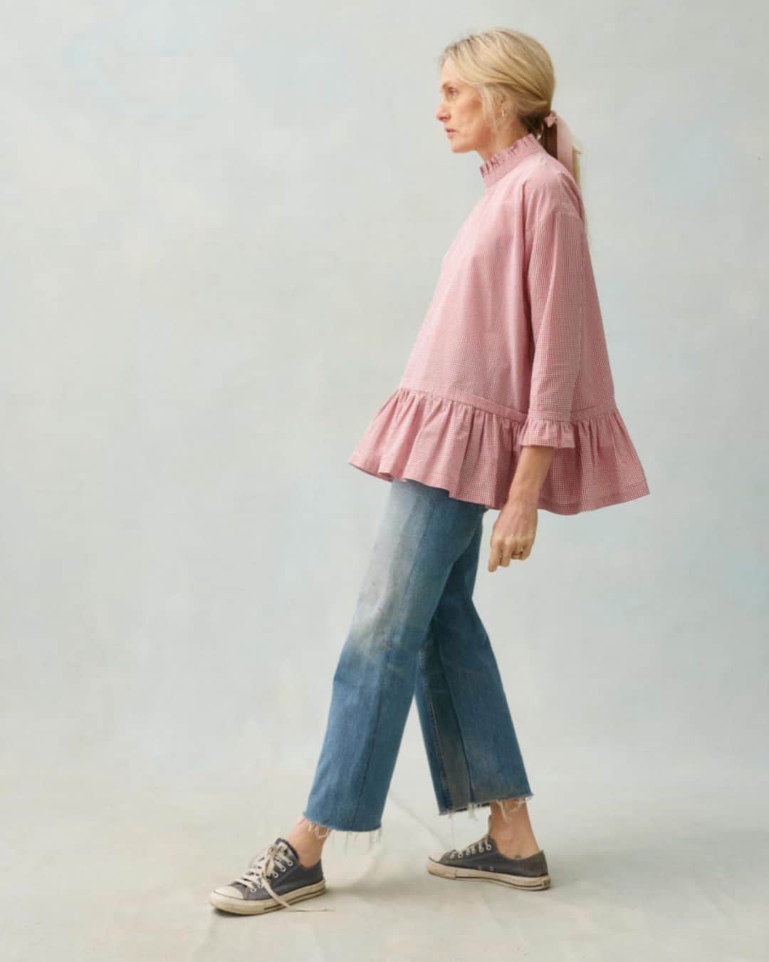 キャベジズ&ローゼズのインスタグラム：「SS23 New Arrivals ❤  A glorious concoction of cheerful red drill and gingham as well as our crisp organic cotton poplin  And the most indulgent Cashmere Merino Knitwear  Shop now on cabbagesandroses.com  #CabbagesandRoses #ThisGloriousLife #SS23 #NewArrivals」