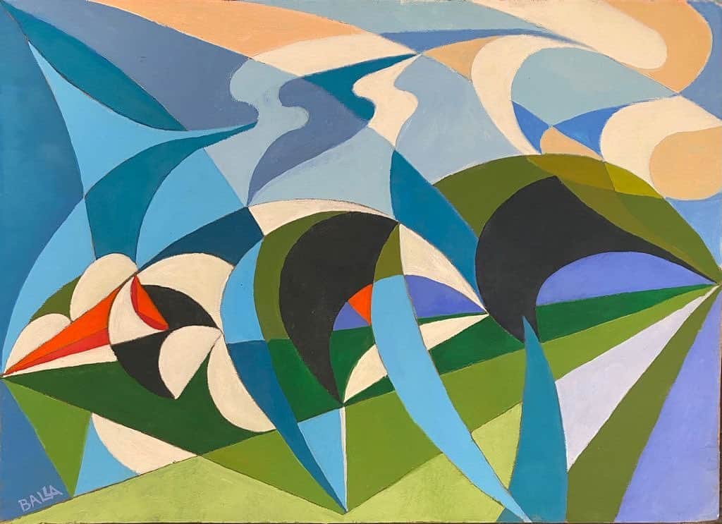 アルテアのインスタグラム：「Altea SS23  Giacomo Balla, 1918  #AlteaMilano #SS23 #Inspiration #MadeinItaly」