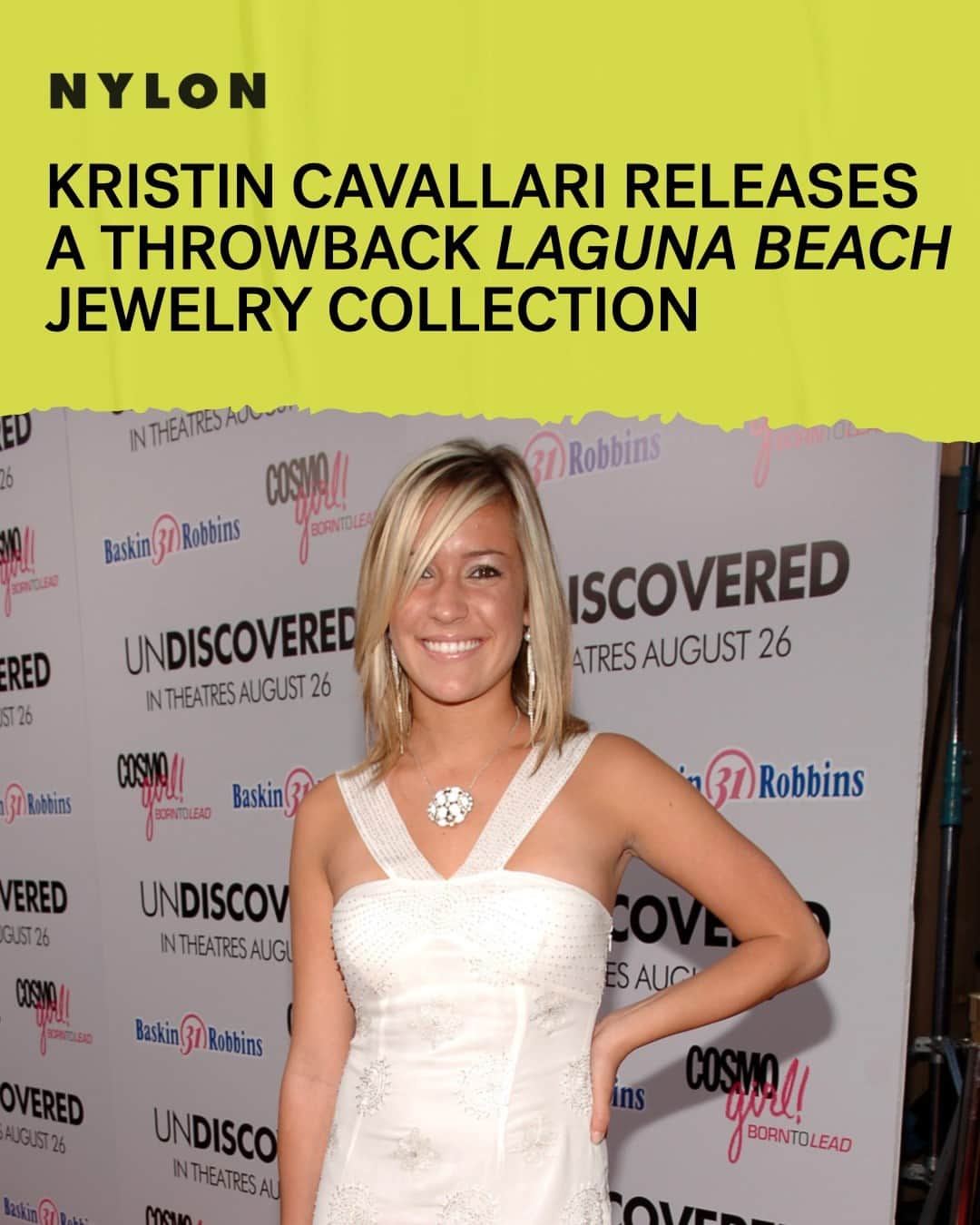 Nylon Magazineさんのインスタグラム写真 - (Nylon MagazineInstagram)「#KristinCavallari is taking it back to the beginning. The #LagunaBeach star is paying homage to the mid-aughts MTV reality show with her jewelry brand's latest drop. Link in bio for a trip back to 2004.  [Getty]」4月14日 3時37分 - nylonmag