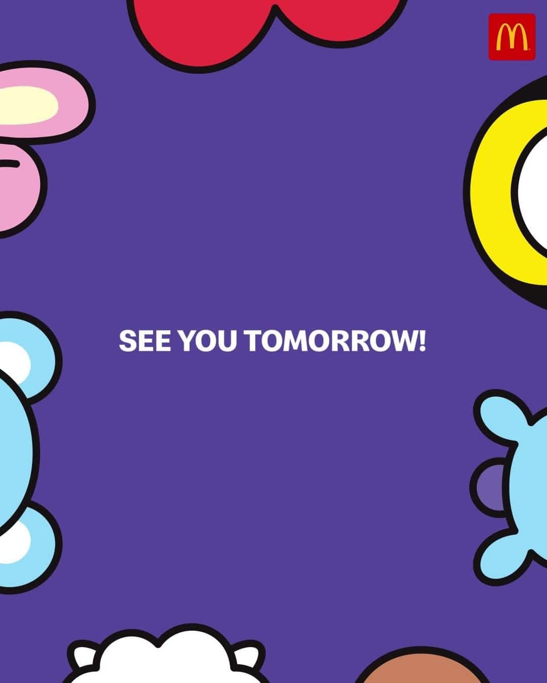 McDonald's Philippinesのインスタグラム：「Let's meet at #McDoPH! -- ❤️ #BT21」
