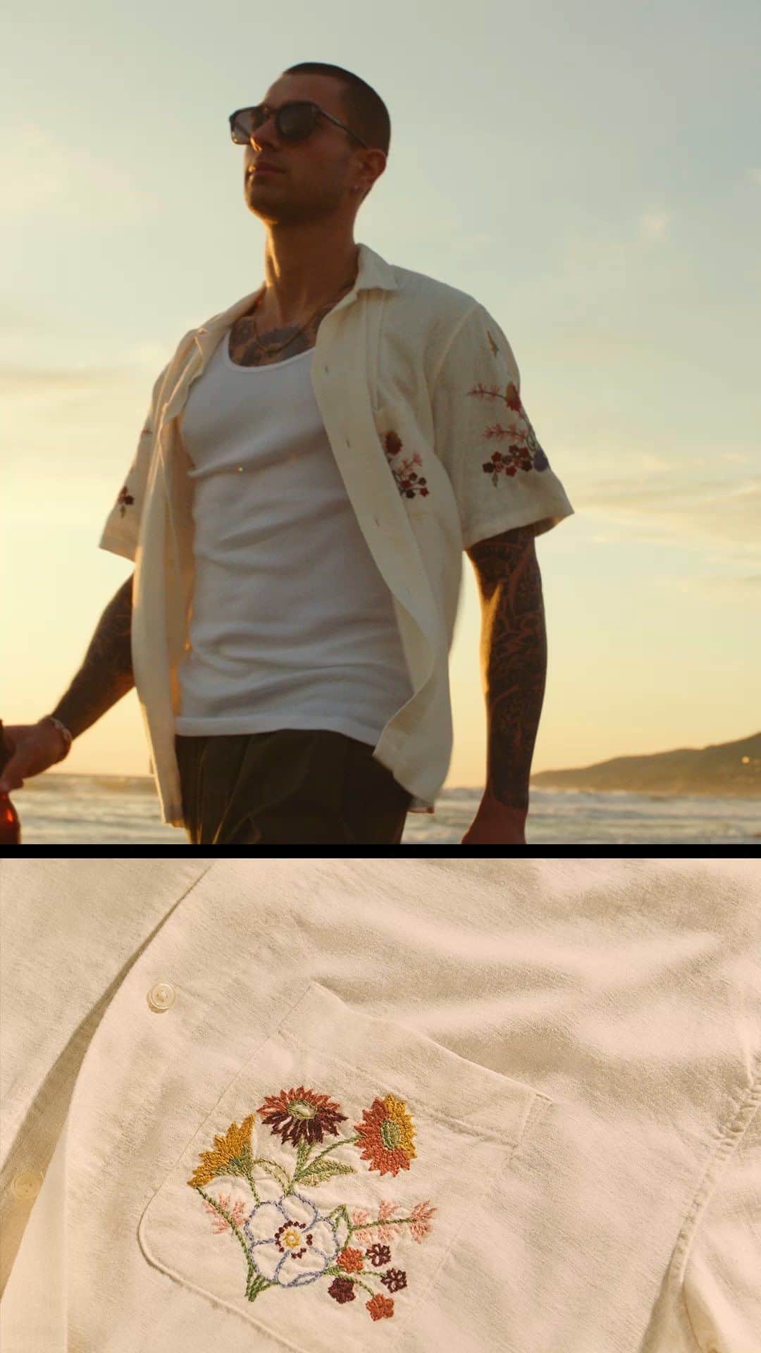 Abercrombie & Fitchのインスタグラム：「New linen looks are lightweight, breathable and easy to pack for your next getaway. #ANFGetawayShop  @jordaddesi」