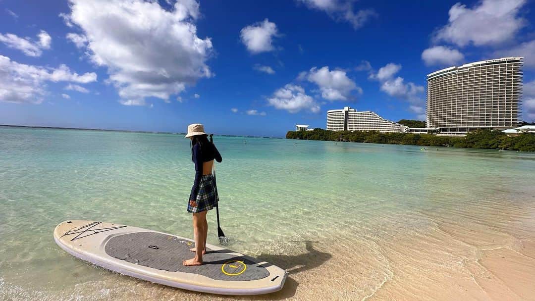 ソヨンのインスタグラム：「🏝️」