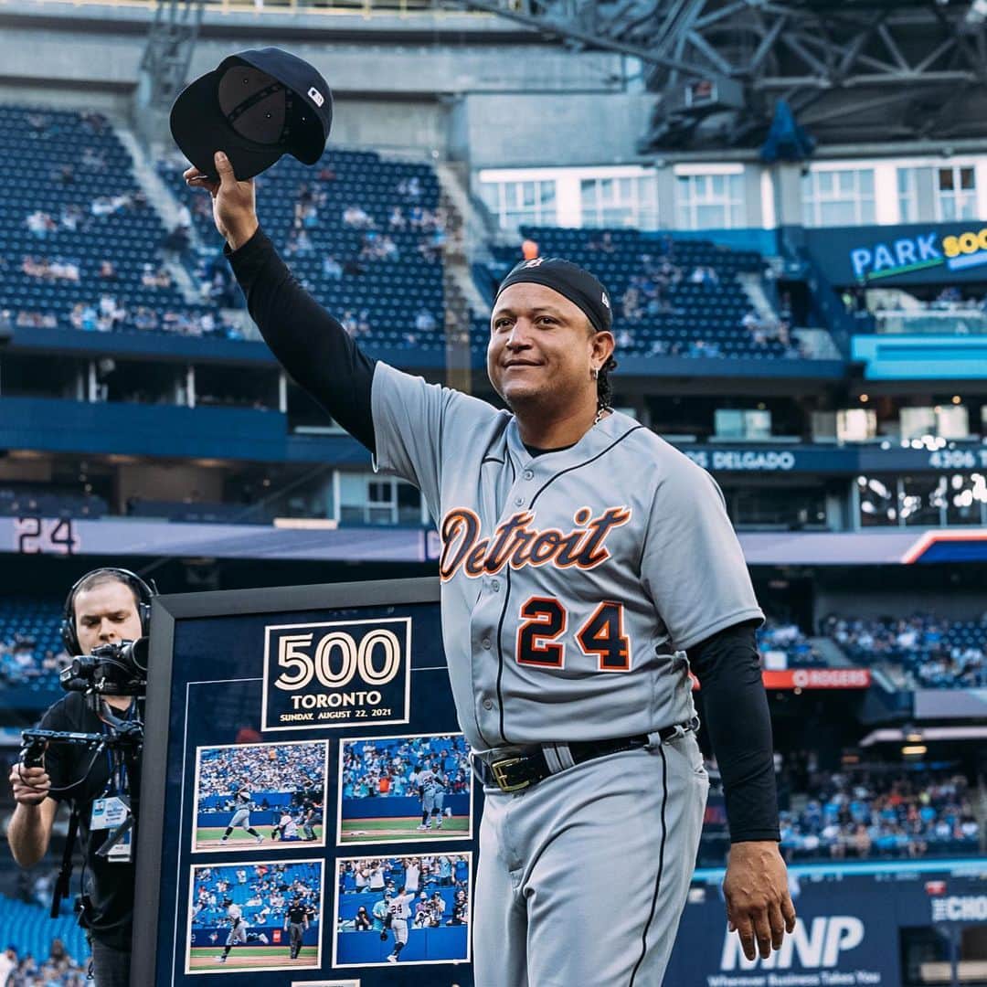 ミゲル・カブレラのインスタグラム：「Toronto will always hold a special place in Miggy’s heart.」