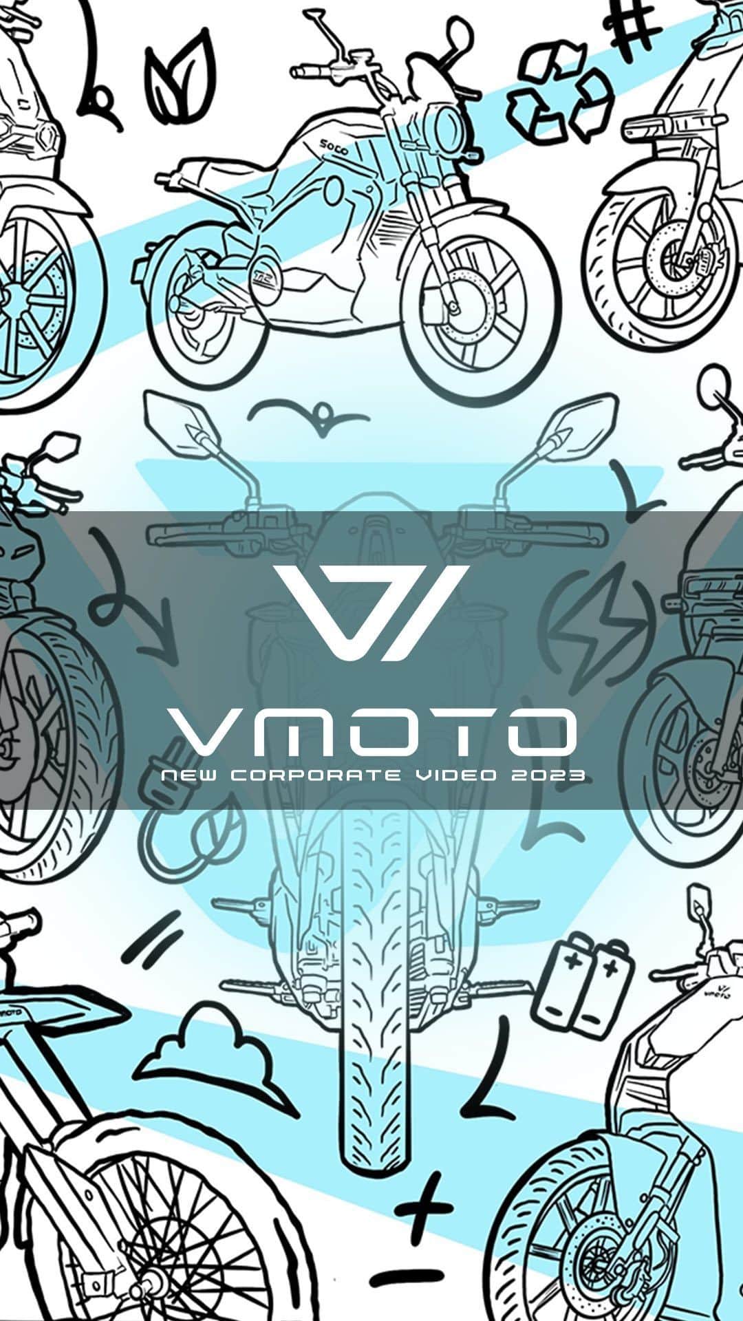 ホルヘ・ロレンソのインスタグラム：「Vmoto is proud to launch the new corporate video 2023.  A video that fully represents the values, mission and strength of the Vmoto brand.  A brand that offers the widest range of B2C and B2B scooters and motorbikes on the market that meet all requirements, even the newest ones on the market.  With this video Vmoto sends an important message: living in synergy with nature is essential for a better and totally green future.  Furthermore, the video wants to show the joy and happiness of having a green and sustainable means of getting around the city.  Even Jorge Lorenzo, the five-time MotoGP World Champion, is sensitive to environmental and green themes, and we are very proud to collaborate with him in building a sustainable future.  Enjoy the video and dance with Vmoto to the green notes 🌿⚡️」