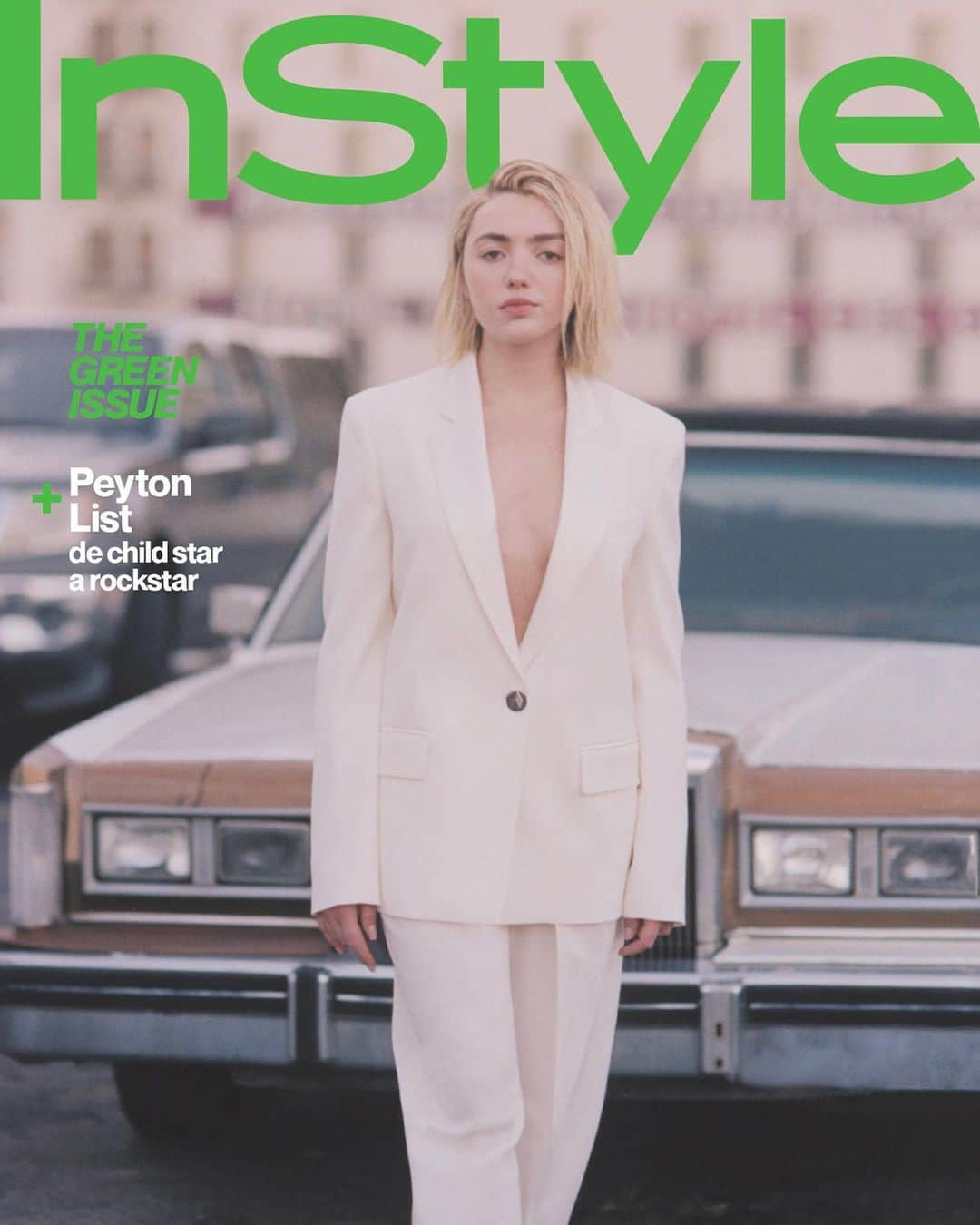 ペイトン・リストのインスタグラム：「Rising to new heights, @PeytonList is @Instylemexico’s newest cover star. Featured on our “Eco Issue,” Peyton discusses her new project with @paramountplus (School Spirits), navigating all things entertainment, and her excitement with what’s to come  Fotos: @shanemccauley Stylist: @daniandemmastyle Makeup: @amberdmakeup Pelo: @Matthewstylist Uñas: @nailsbyzola Producción: @hyperion.la」