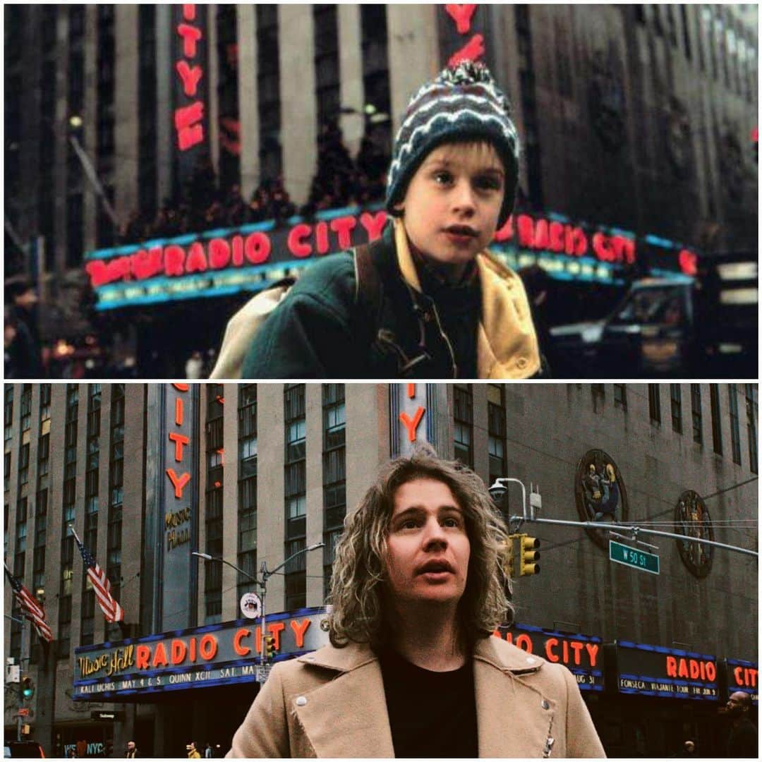 サーカ・ウェーヴスのインスタグラム：「Macaulay Colin starring in the new Home Alone film😅! #newyork #newyorkcity #circawaves #homealone」