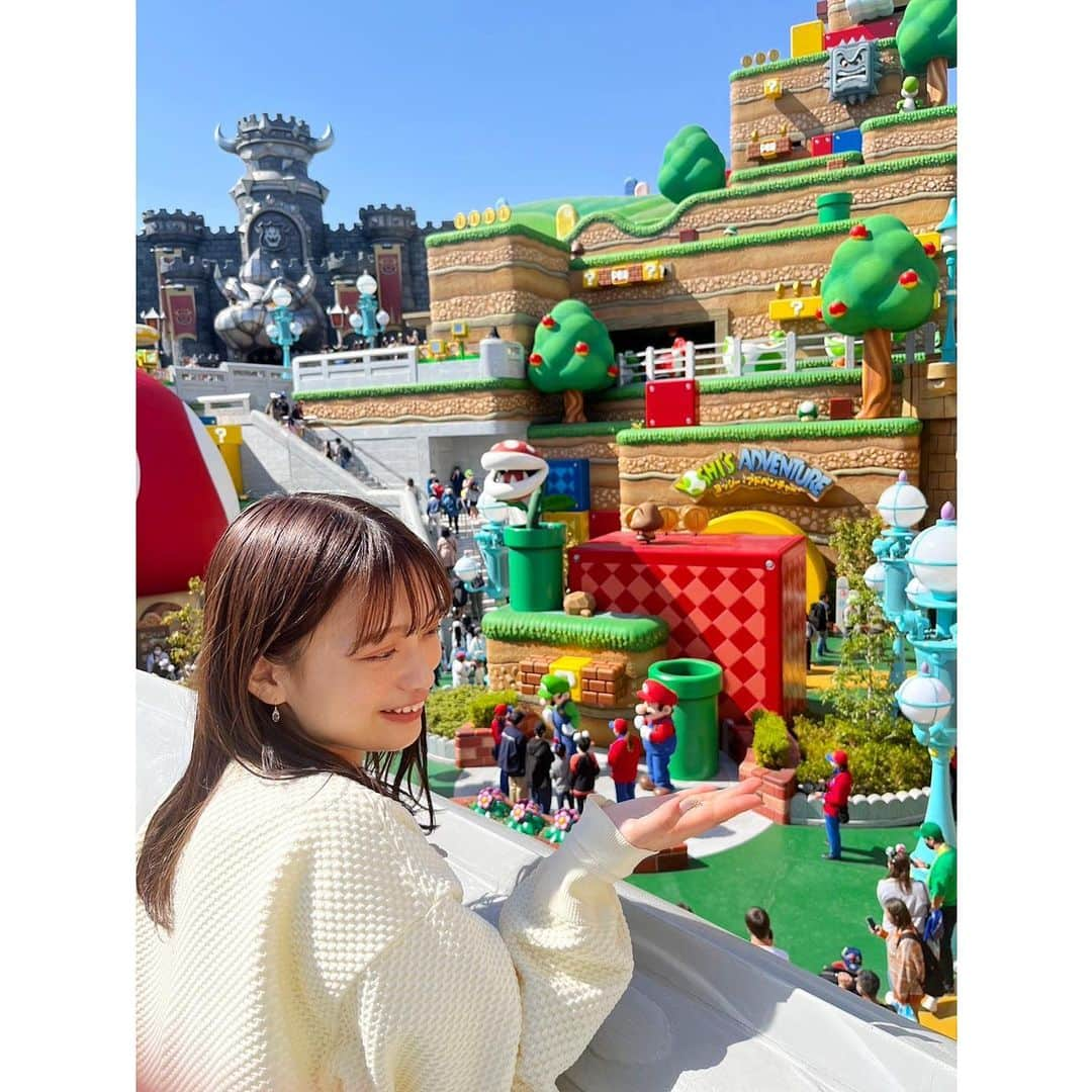 森下花音さんのインスタグラム写真 - (森下花音Instagram)「・ 卒業旅行ラストはUSJ🇺🇸  ずっと行ってみたいと思っていたニンテンドーエリアにも入場できました🌟🫶  ミニオンエリアの射的のゲームでは、なんとミニオンのぬいぐるみをゲット〜！✊ 奇跡起きた！！🔫  #ユニバ#ユニバーサルスタジオジャパン#USJ#大阪#大阪旅行#大阪観光#ユニバフード#スーパーニンテンドーワールド#ミニオン#カメラ#イエベ春#春コーデ#オレンジメイク#卒業旅行#camera#photooftheday#instagood」3月30日 19時03分 - non_flower_528