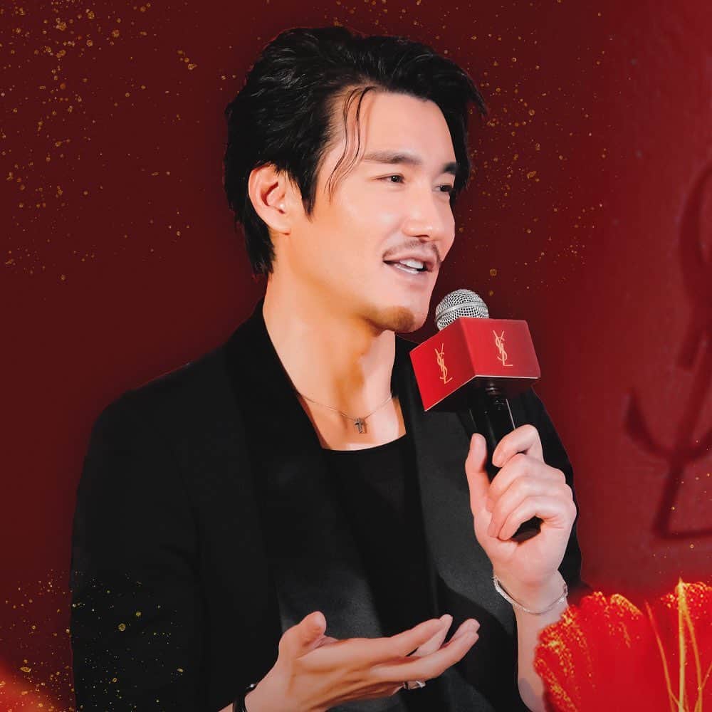 のインスタグラム：「I have never been afraid of ageing for the past thirty years. I am delighted to have YSL beauty on my anti-ageing team this time️.❤️ @yslbeauty  三十年以来我从不畏惧岁月，很开心YSL在我的抗衰战队有一席之地❤️  #hubing #ysl #yslbeauty #hainan #三亚 #胡兵 #chineseactor #chinesemodel #asianactor #actor #skincare  #routine #antiaging」