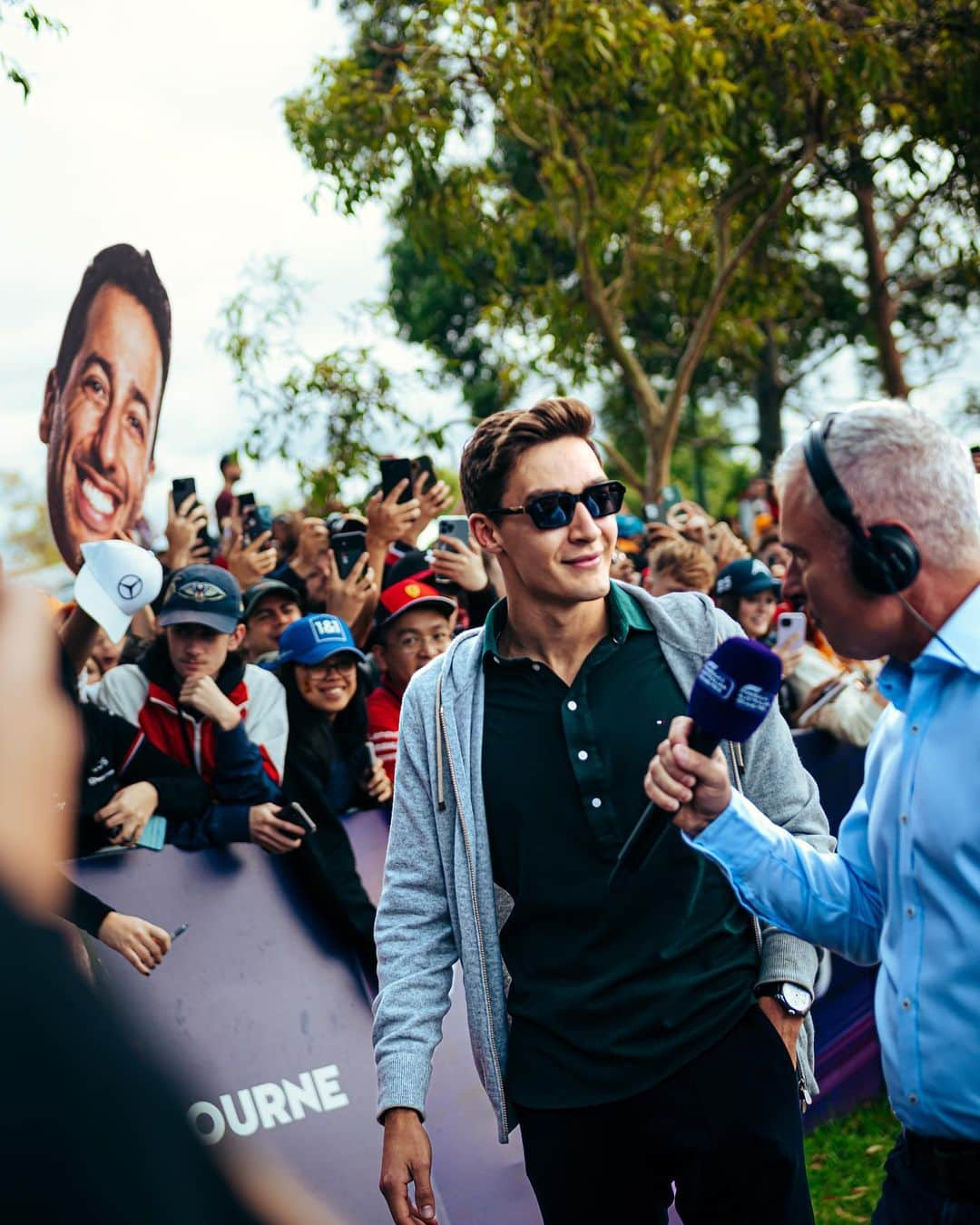 ジョージ・ラッセルさんのインスタグラム写真 - (ジョージ・ラッセルInstagram)「Melbourne vibes. 🇦🇺✌️」3月30日 19時23分 - georgerussell63