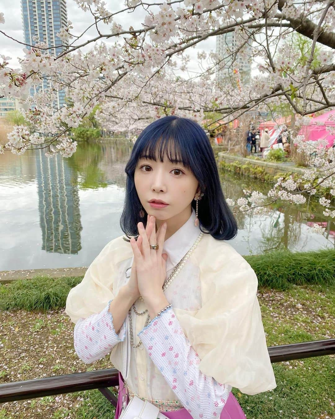 大場はるかさんのインスタグラム写真 - (大場はるかInstagram)「毎日お花見したい🌸」3月30日 19時34分 - oobaharuka