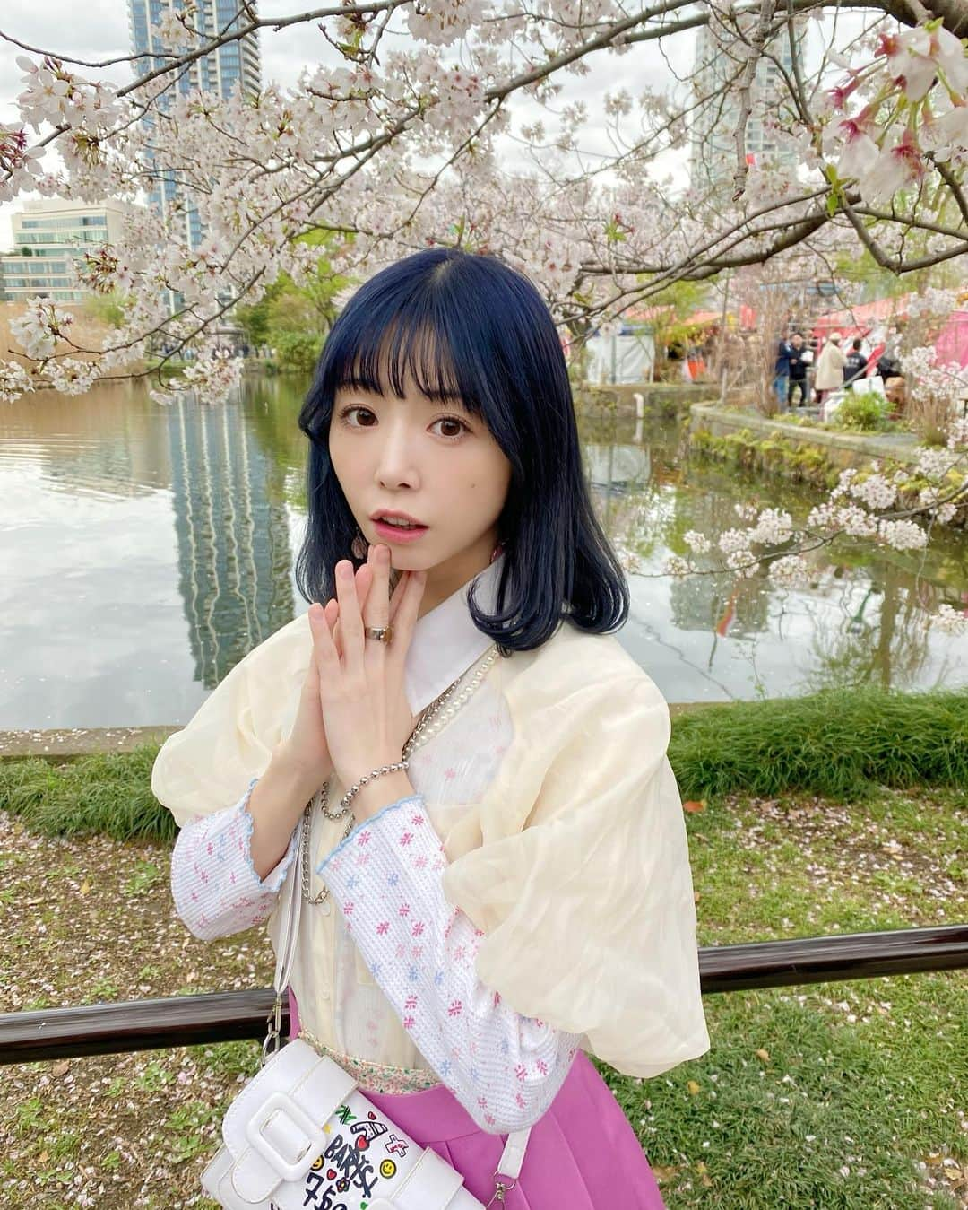 大場はるかさんのインスタグラム写真 - (大場はるかInstagram)「毎日お花見したい🌸」3月30日 19時34分 - oobaharuka