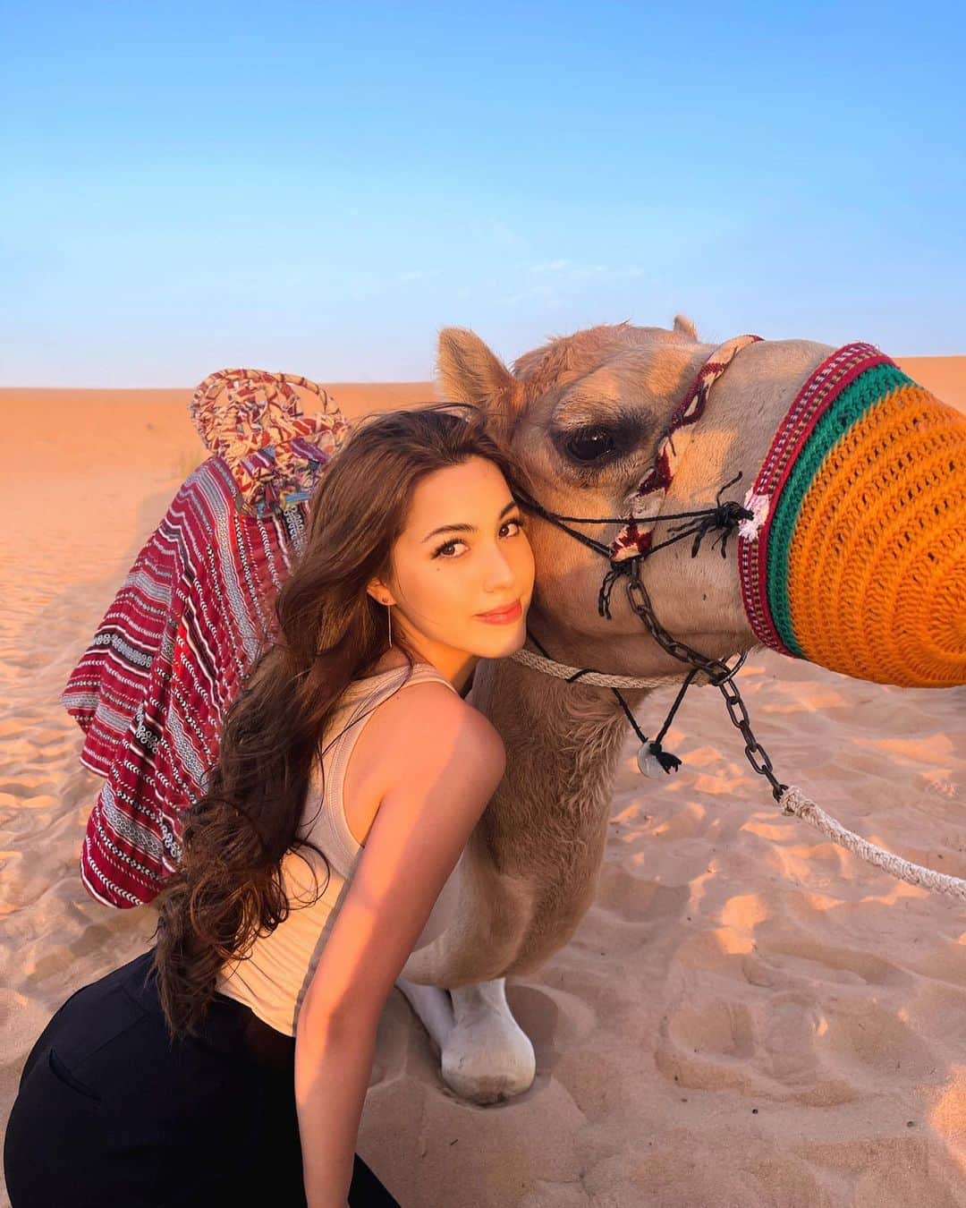 のインスタグラム：「Dubai🕌🐫 ・ ・ ・ #ドバイ #ドバイ旅行 #dubai #海外旅行 #旅行 #platinumheritage #砂漠 #desert」