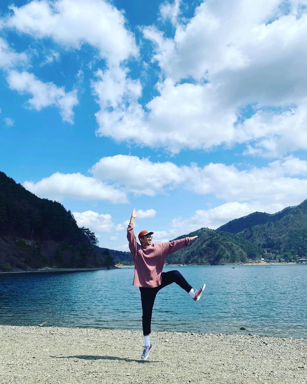 上村翔平さんのインスタグラム写真 - (上村翔平Instagram)「ギリギリの『K』 #河口湖」3月30日 20時20分 - shoheyuemura