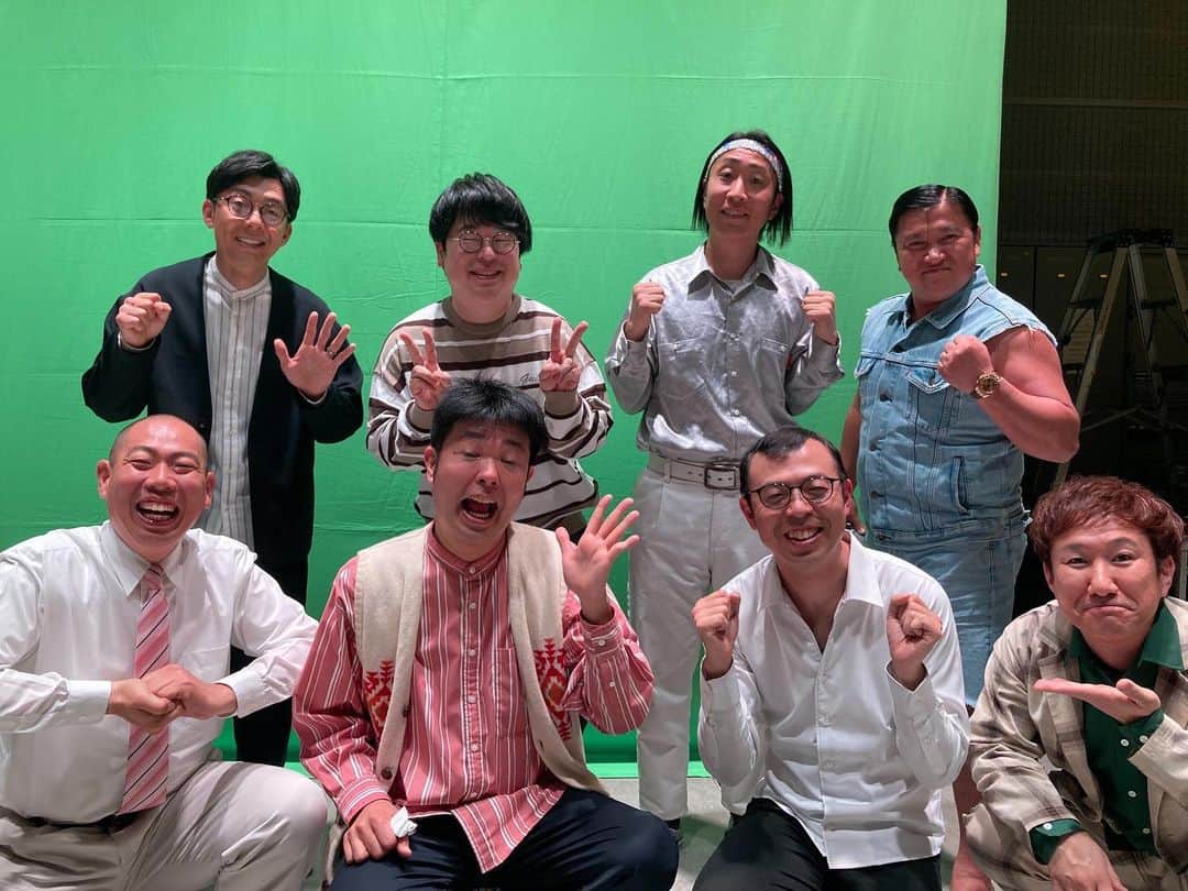 スギちゃんのインスタグラム：「川島明の芸能界（秘）通信簿 このメンバーでスタジオをとんでもない事にしてきましたぜぇ 乞うご期待だぜぇ」