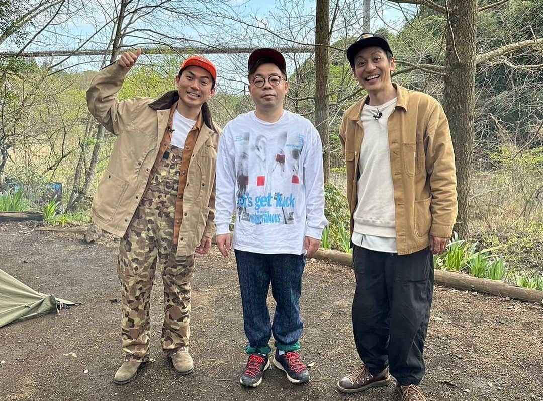 村田秀亮さんのインスタグラム写真 - (村田秀亮Instagram)「日和がよかった！  #キャンプロケ #ユースケ #たけだバーベキュー  #またお知らせします」3月30日 21時57分 - toromurata