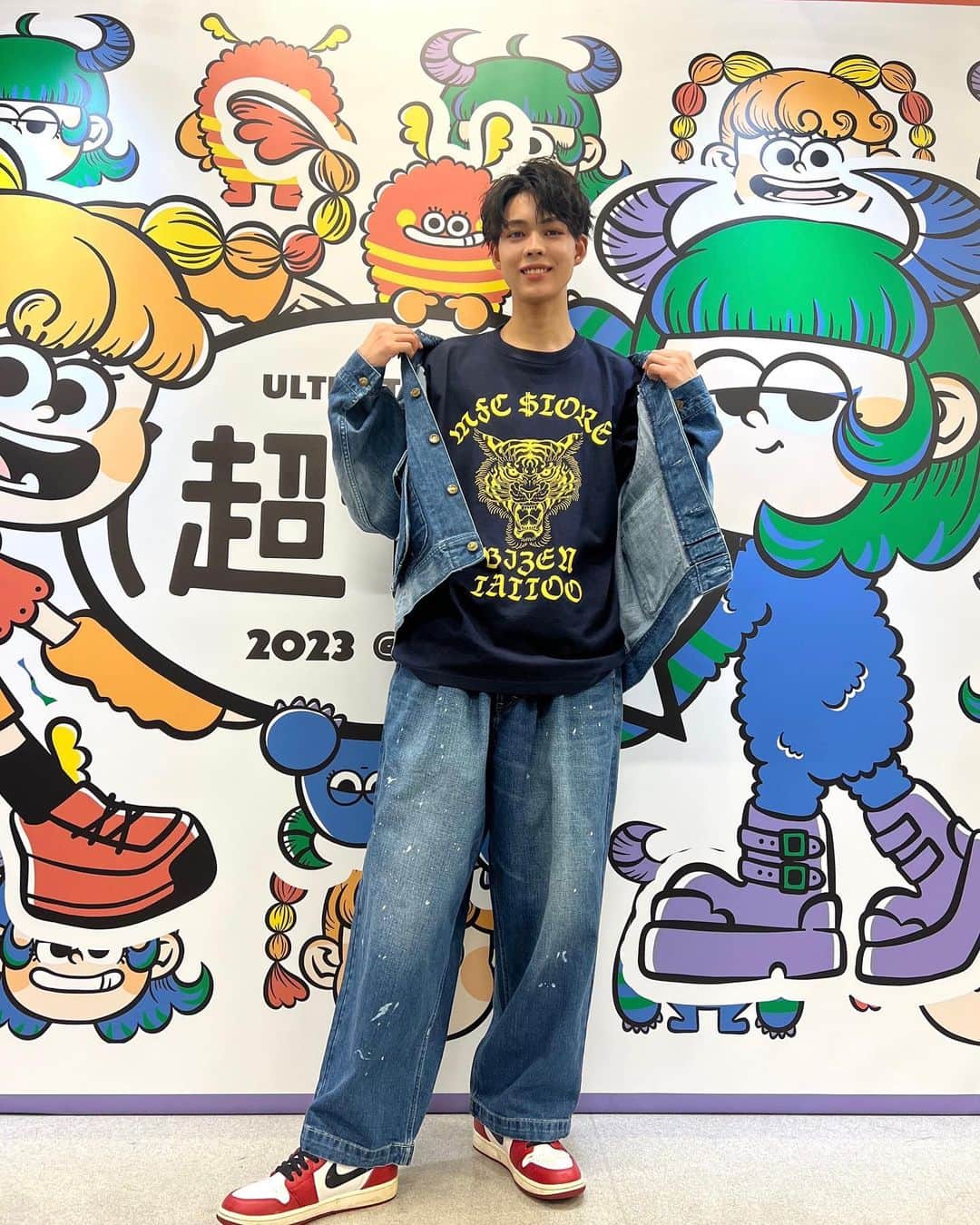 石川悠人さんのインスタグラム写真 - (石川悠人Instagram)「「超十代2023」ありがとうございました❤️‍🔥  ステージに立った瞬間に「悠人」って描いてるうちわがいっぱい見えてほんまに最高で嬉しかったです 🥺！！  「KANKO Harajuku Select」も昨年に引き続き立つことができて光栄ですし、「MFC STORE」の衣装もすごく可愛くて楽しすぎました！！！  やっぱランウェイは最高だよ。 ・ ・ ・ #超十代 #超十代2023 #石川悠人」3月30日 22時00分 - hitoharu_0319