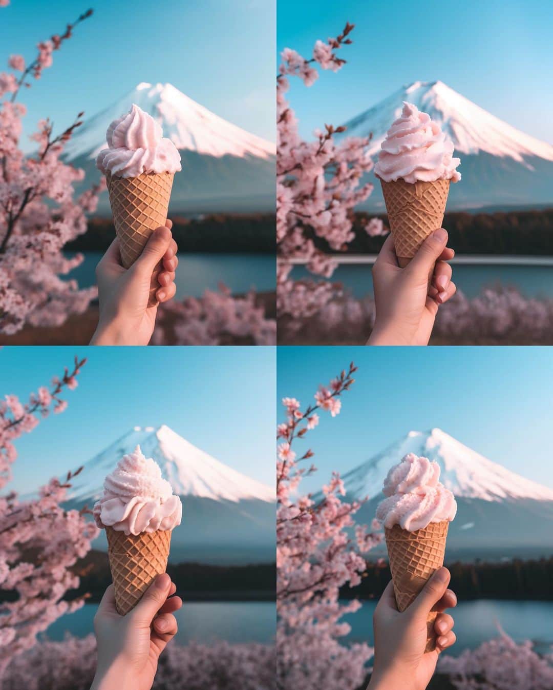Girleatworldさんのインスタグラム写真 - (GirleatworldInstagram)「Using AI to pretend like i'm back in Japan for hanami 🌸😂 swipe to see the process ➡️ find the one with 6 fingers 🫣  #midjourney #midjourneyart #generativeart #aiartcommunity #ai #aiart」3月30日 23時42分 - girleatworld