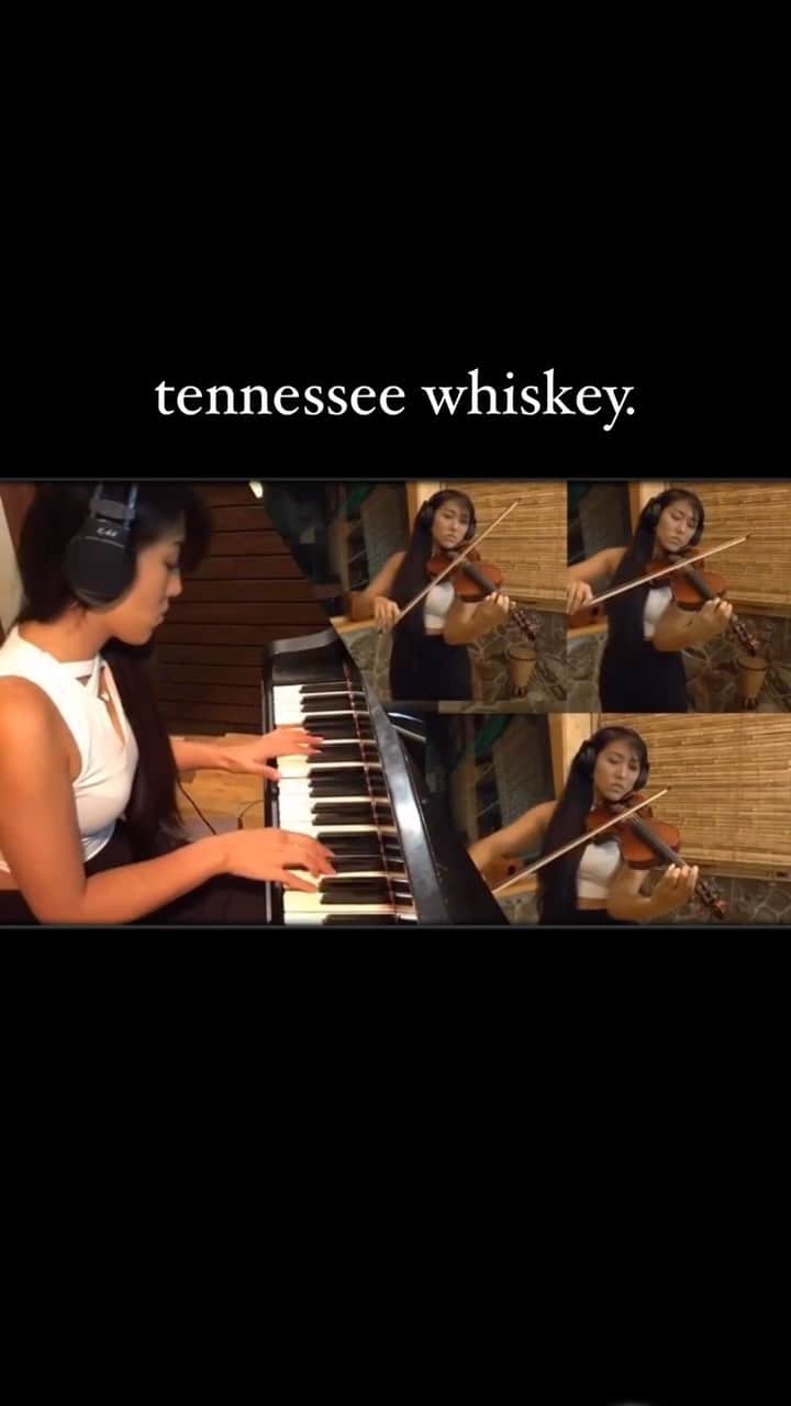 オリビア・タイのインスタグラム：「tennessee whiskey  listen to the EP 👉 https://open.spotify.com/playlist/3OT1aRf0ZiznCj1HeTk5lv?si=m-E9EMxDQzS2nxVyz5vwVg  like, comment, share  Thank you so much!」