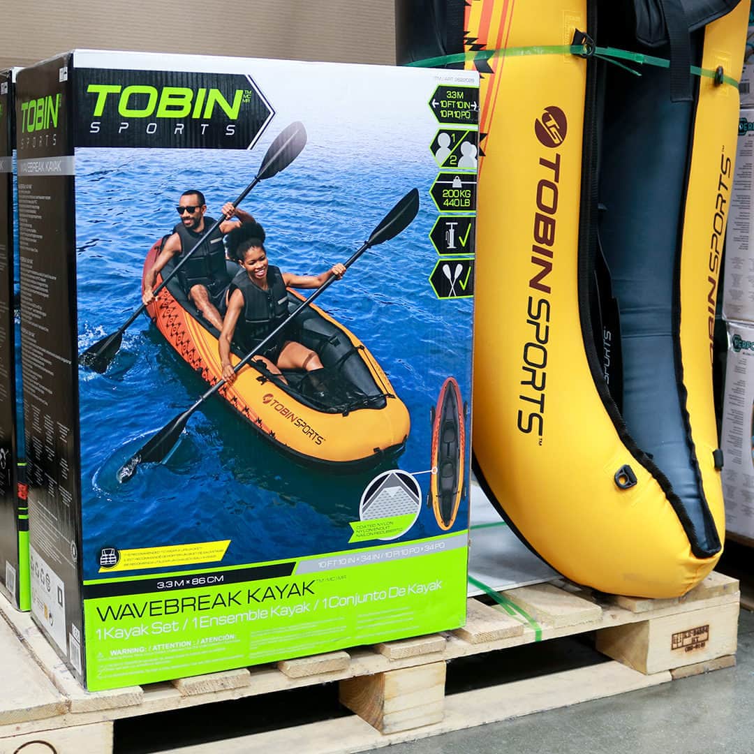 Costcoさんのインスタグラム写真 - (CostcoInstagram)「Grab a pal and get out on the water! 💦  Shop link in bio: Tobin Sports 2-person Kayak」3月31日 3時01分 - costco