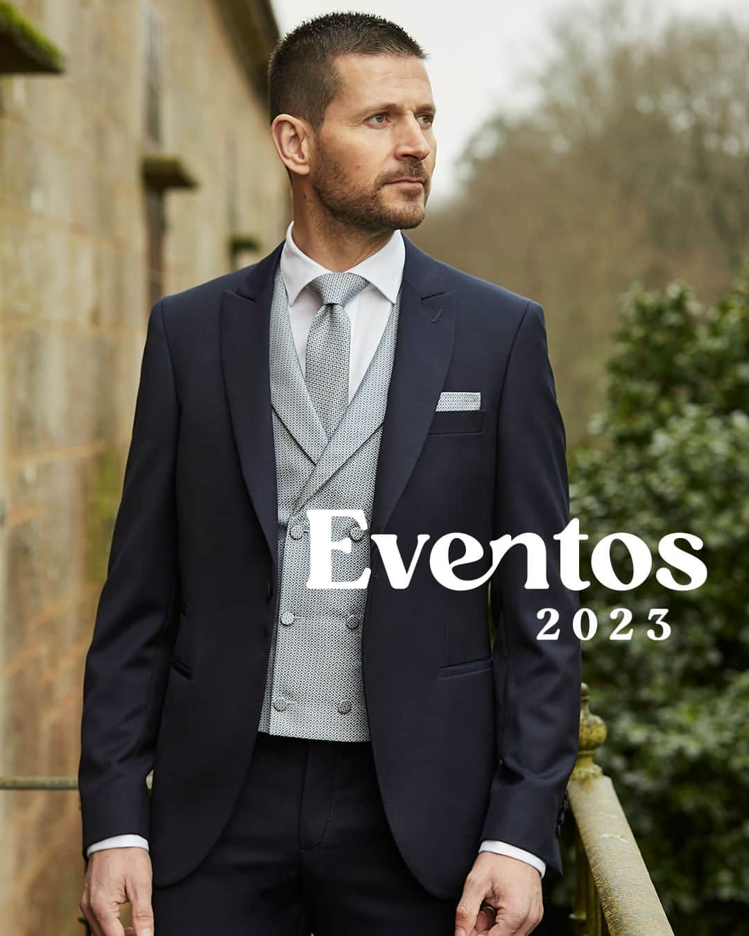 フロレンティーノのインスタグラム：「Vestir bien es una muestra de buenos modales.  Nueva colección Eventos 2023 💙  #florentino #linkbio #nuevacoleccion #eventos2023 #tailoring #ceremony #occasion #españa #menswear #modahombre #ropahombre #estiloflorentino」