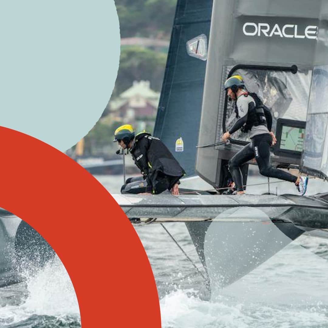 Oracle Corp. （オラクル）のインスタグラム：「The fastest league on water runs on #OCI. The countdown to the championship is on! Who will win in San Francisco on May 6th and 7th?」