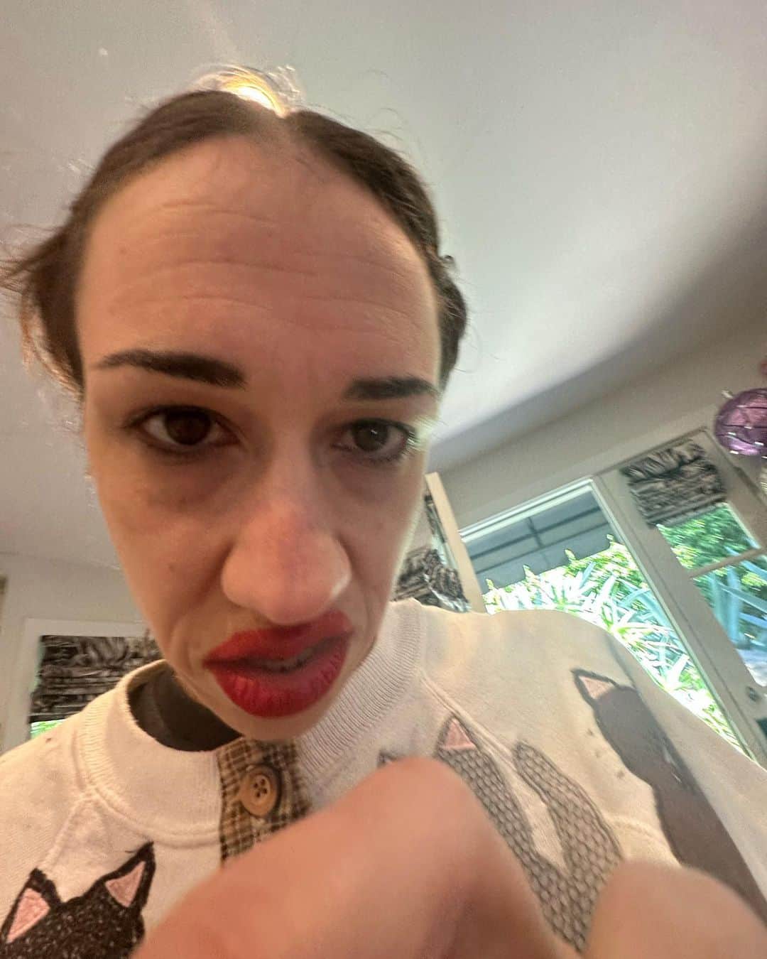 ミランダ・シングスのインスタグラム：「Me getting ready to go to Tennessee this weekend for my shows. Mirandasings.com. See u their!」