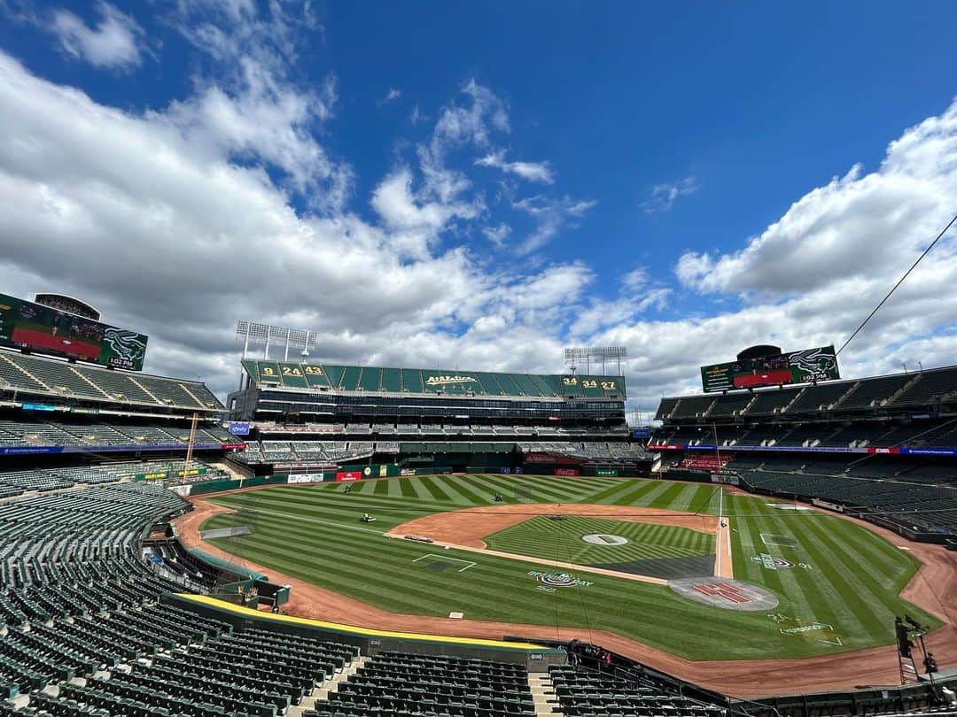 藤浪晋太郎のインスタグラム：「2023 MLB opening day⚾️」