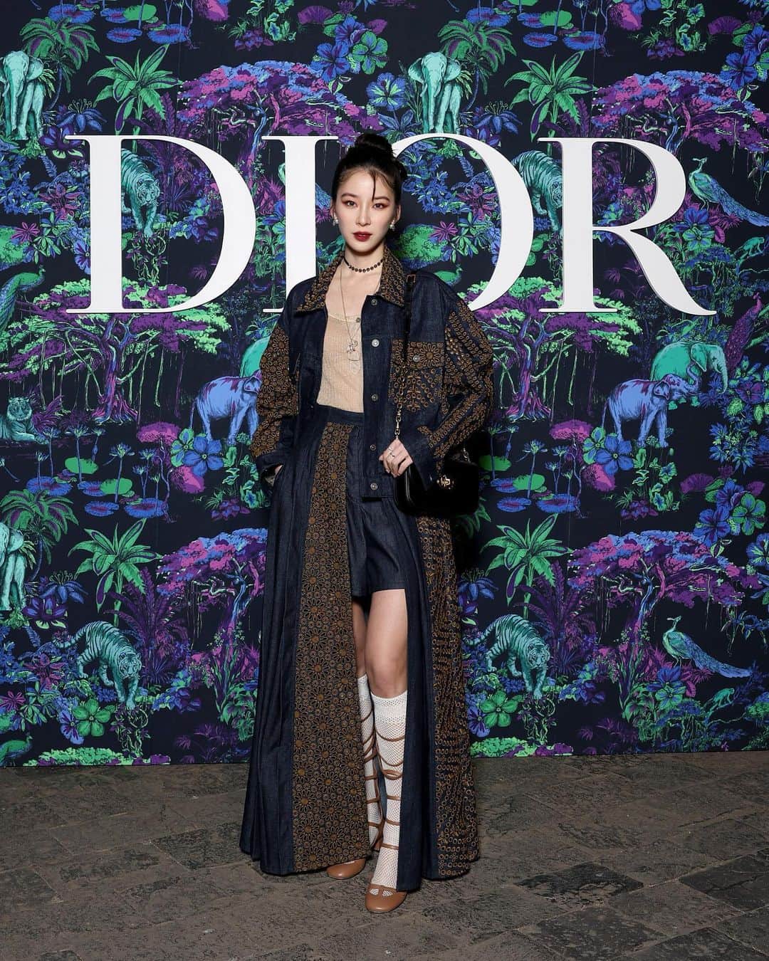 アイリーン・キムのインスタグラム：「What a memorable @Dior show in Mumbai! Thank you for having me♥️ I hope I can come back to India soon🥺 #Dior #DiorFall23 #Mumbai #India」