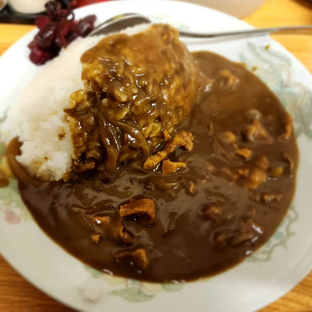 野田幸宏さんのインスタグラム写真 - (野田幸宏Instagram)「中華料理屋さんでカレーを食べる男になりました。 #カレー #カリー #カルー #カロー」3月31日 12時58分 - seishn.noda0623