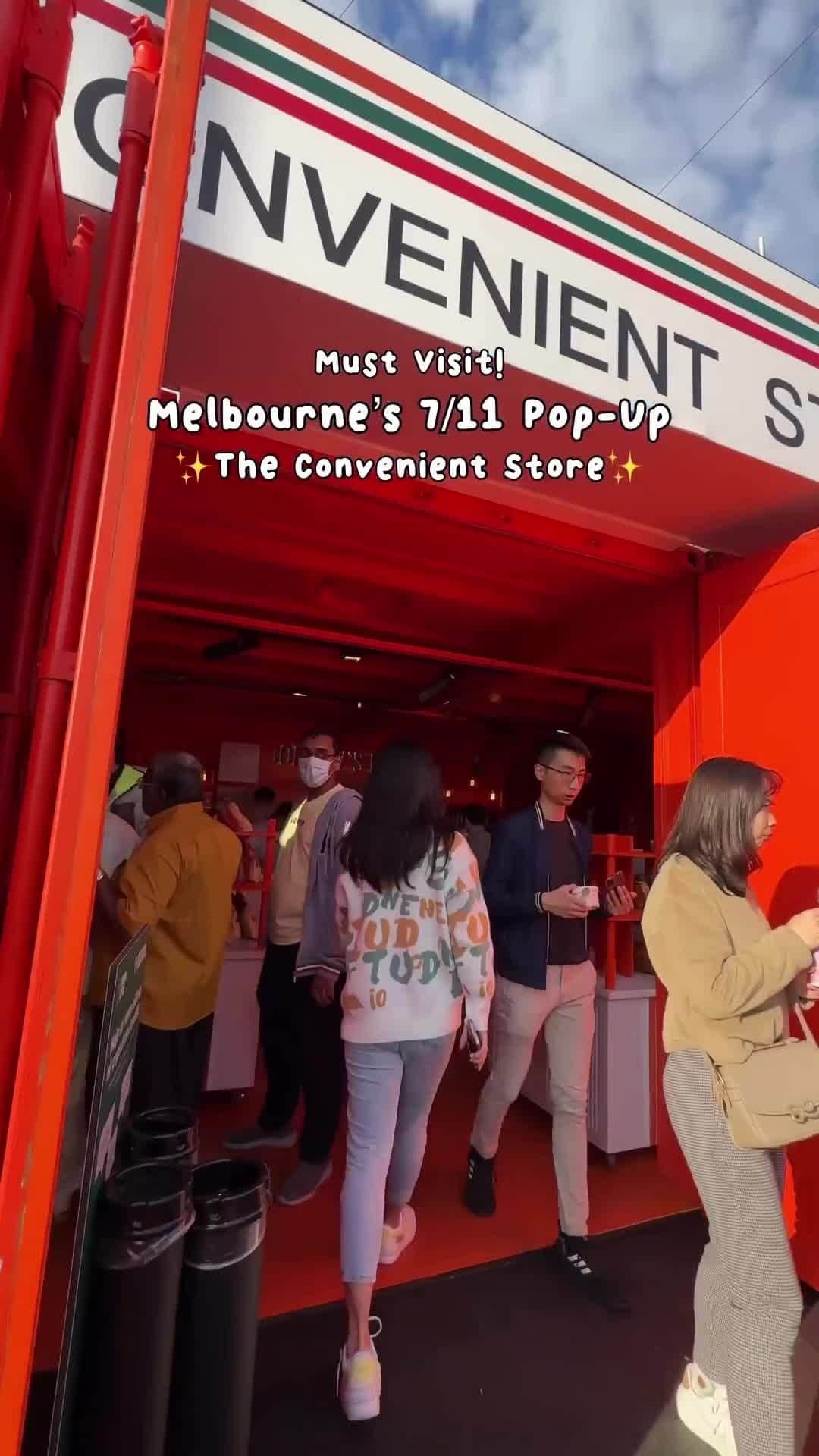 7-Eleven Australiaのインスタグラム：「This weekend, visit The Convenient Store for a deliciously good time! 🕺🥪🥤 Free entry, closing 5pm on Sunday 2 April @melbfoodandwine #MFWF #7ElevenAus  📽️ @melbbites」